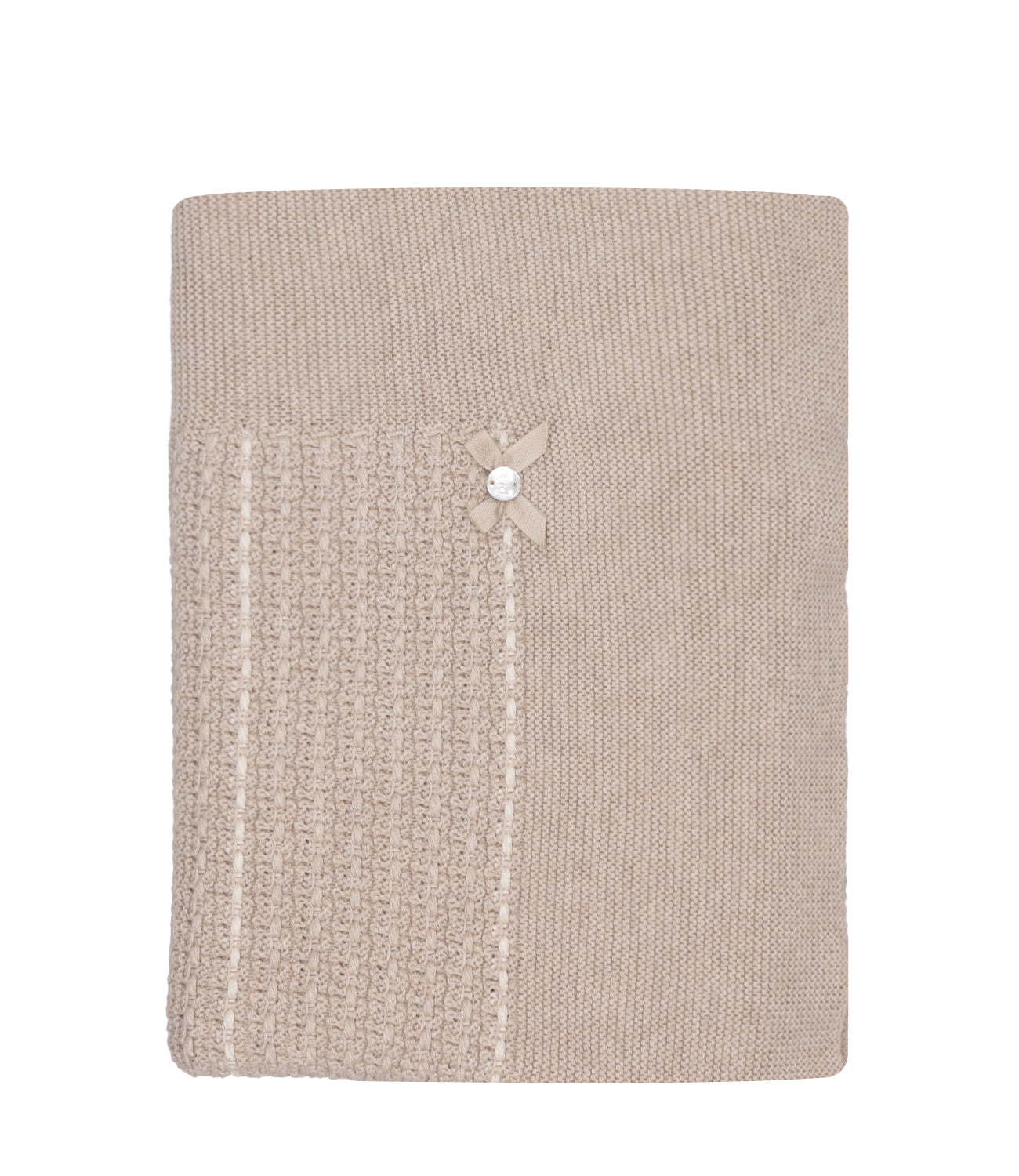 Paz Rodriguez | Coperta Merlin Ecru e Crema