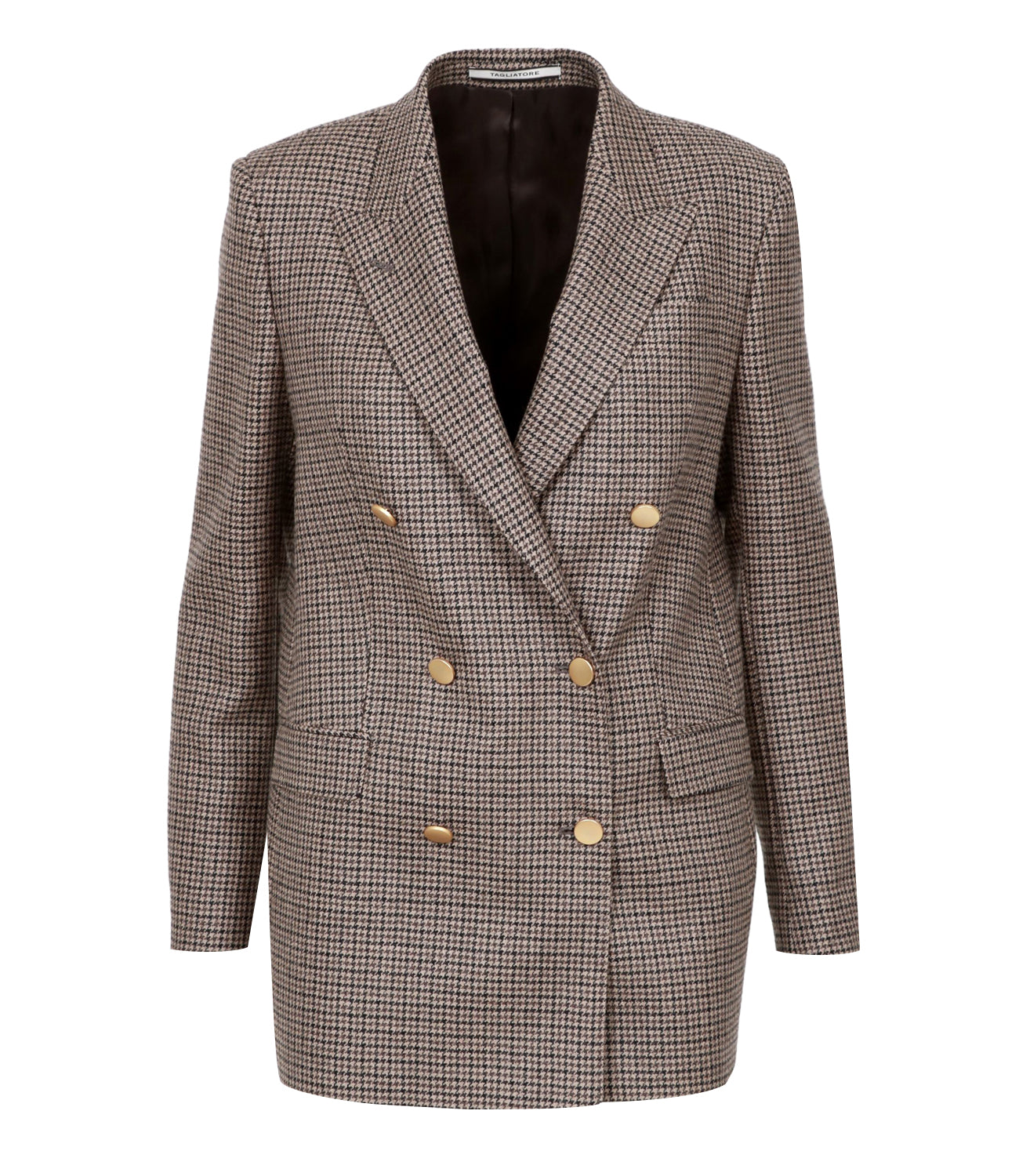 Tagliatore | Giacca J-Jasmine10B Beige+Moro