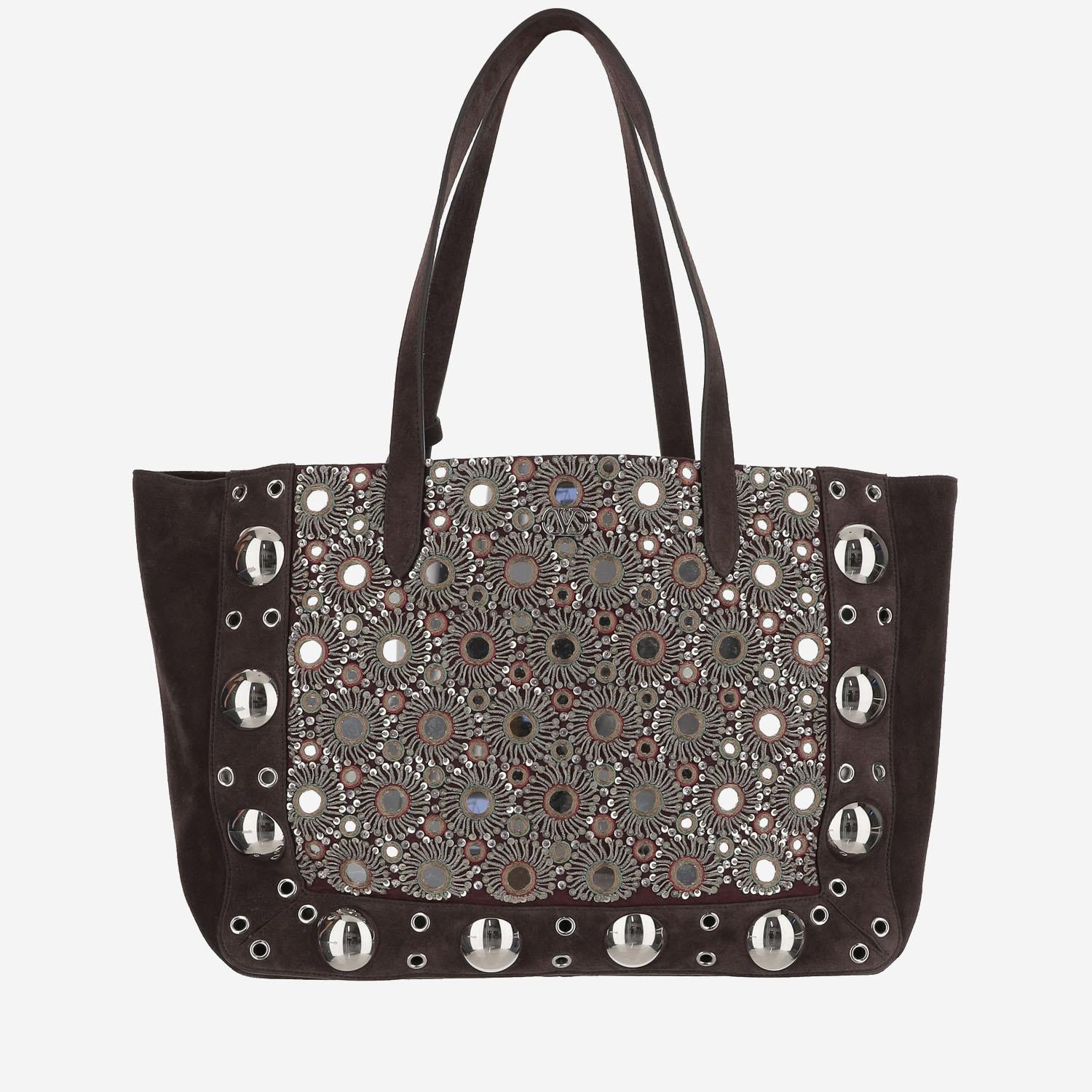 Borsa Shopping Valentino Garavani Nellcôte Ricamata