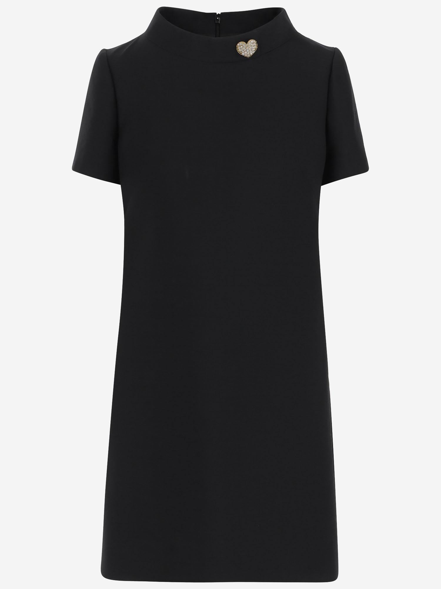 ABITO CORTO IN CREPE COUTURE