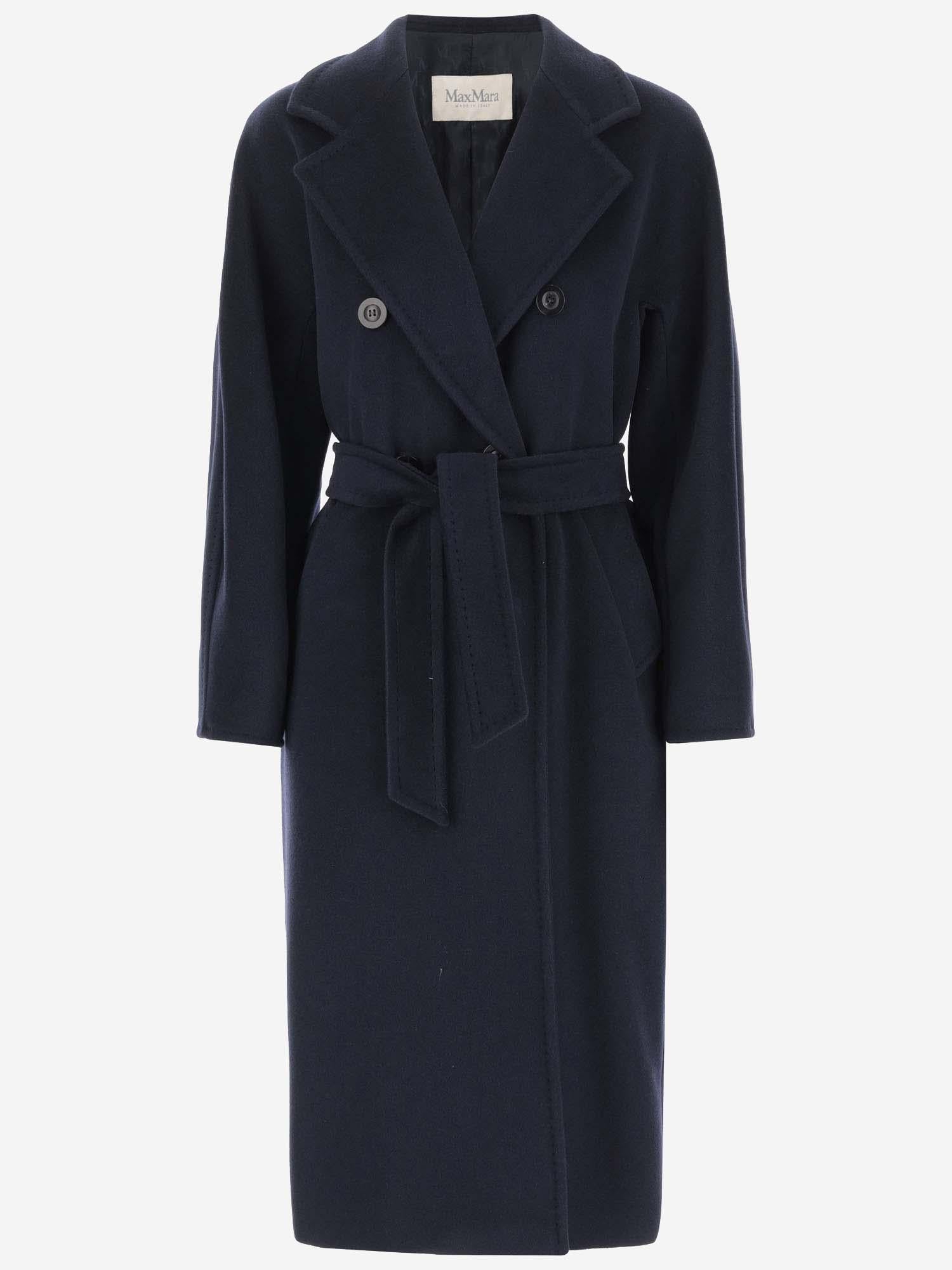 CAPPOTTO LUNGO DOPPIOPETTO IN LANA E CASHMERE