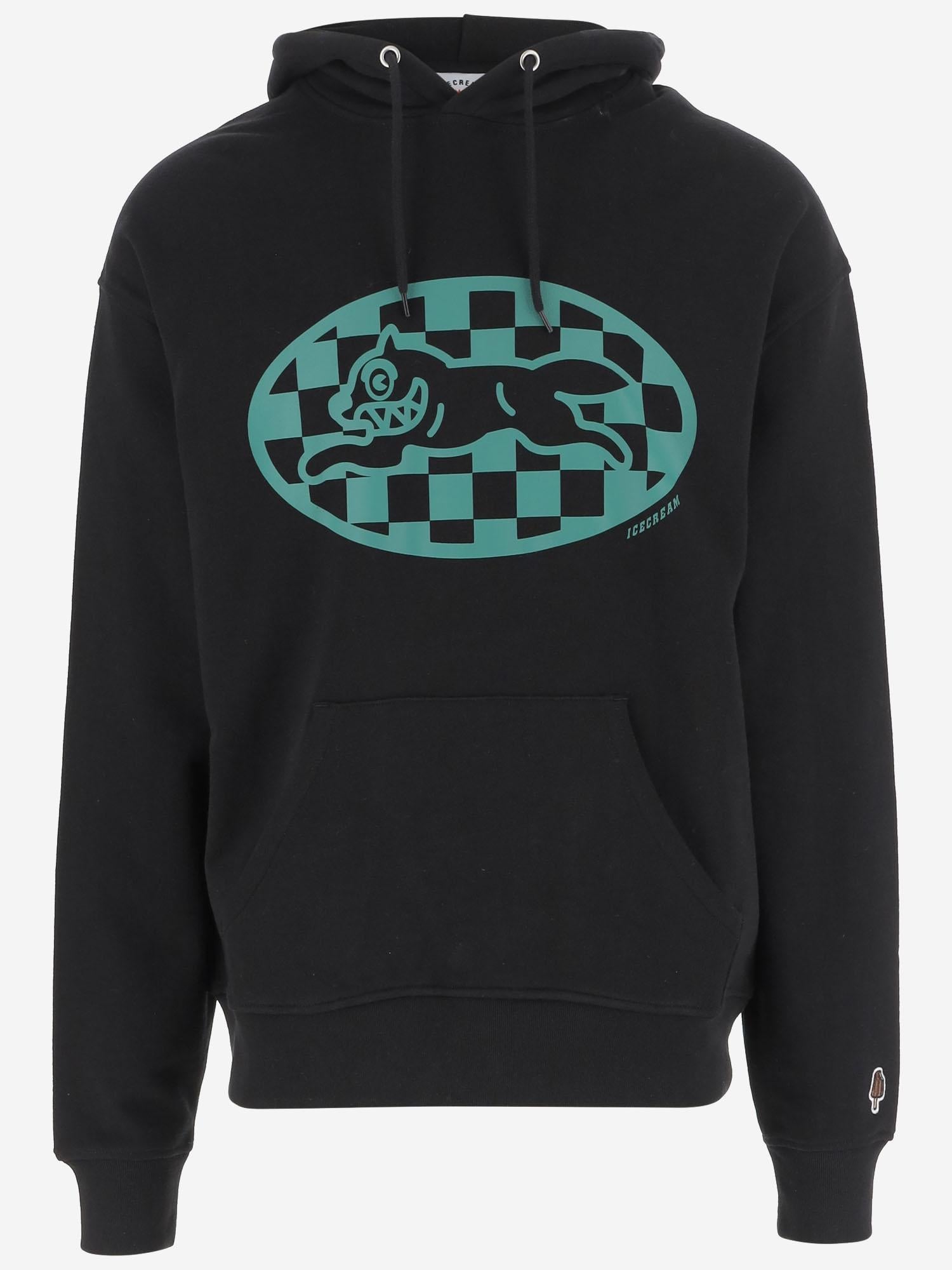 FELPA IN COTONE CON LOGO