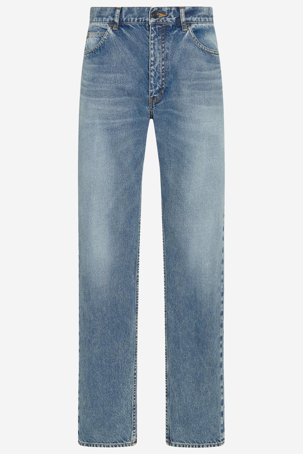 Jeans Fred in denim di cotone