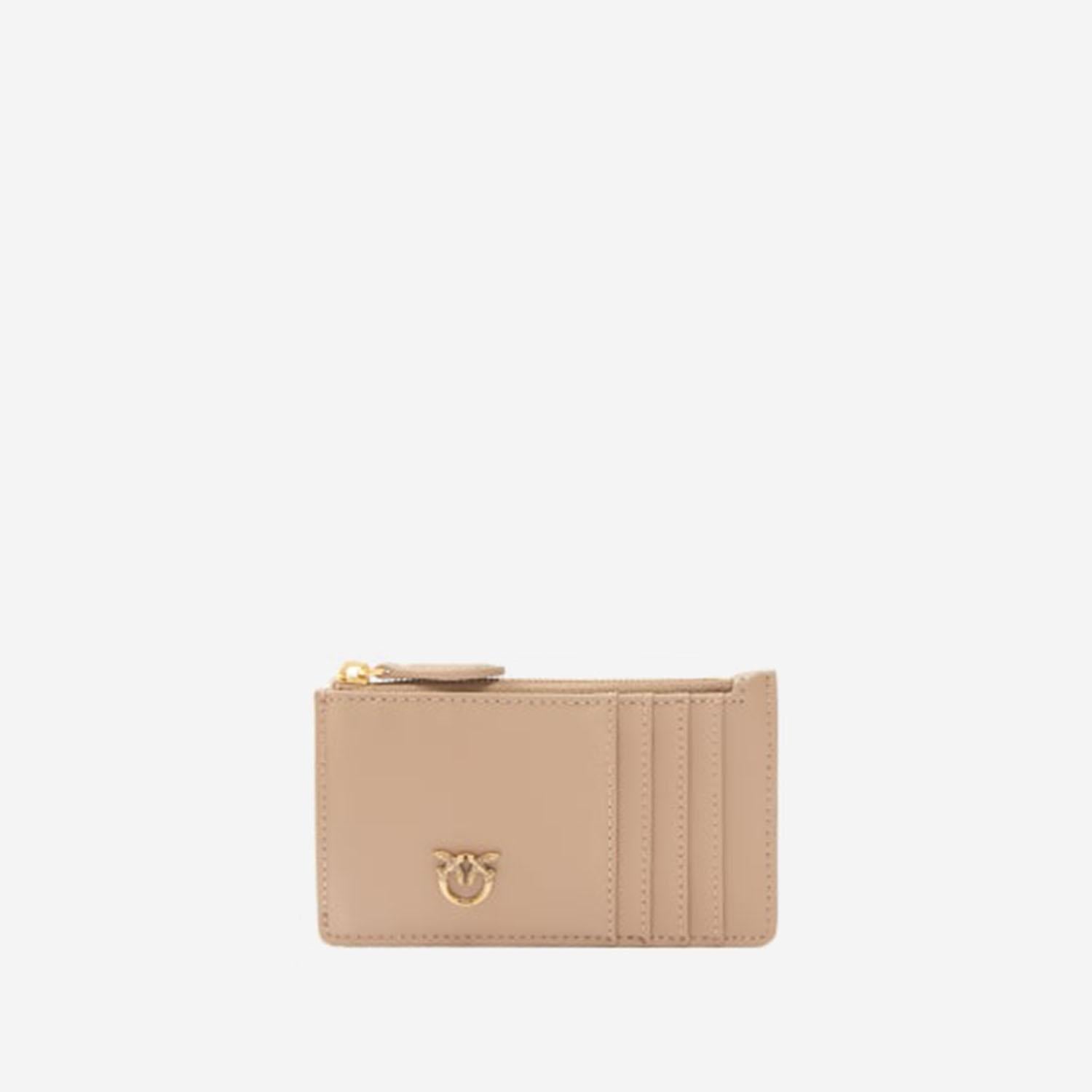 PORTA CARTE LOVE BIRDS IN PELLE