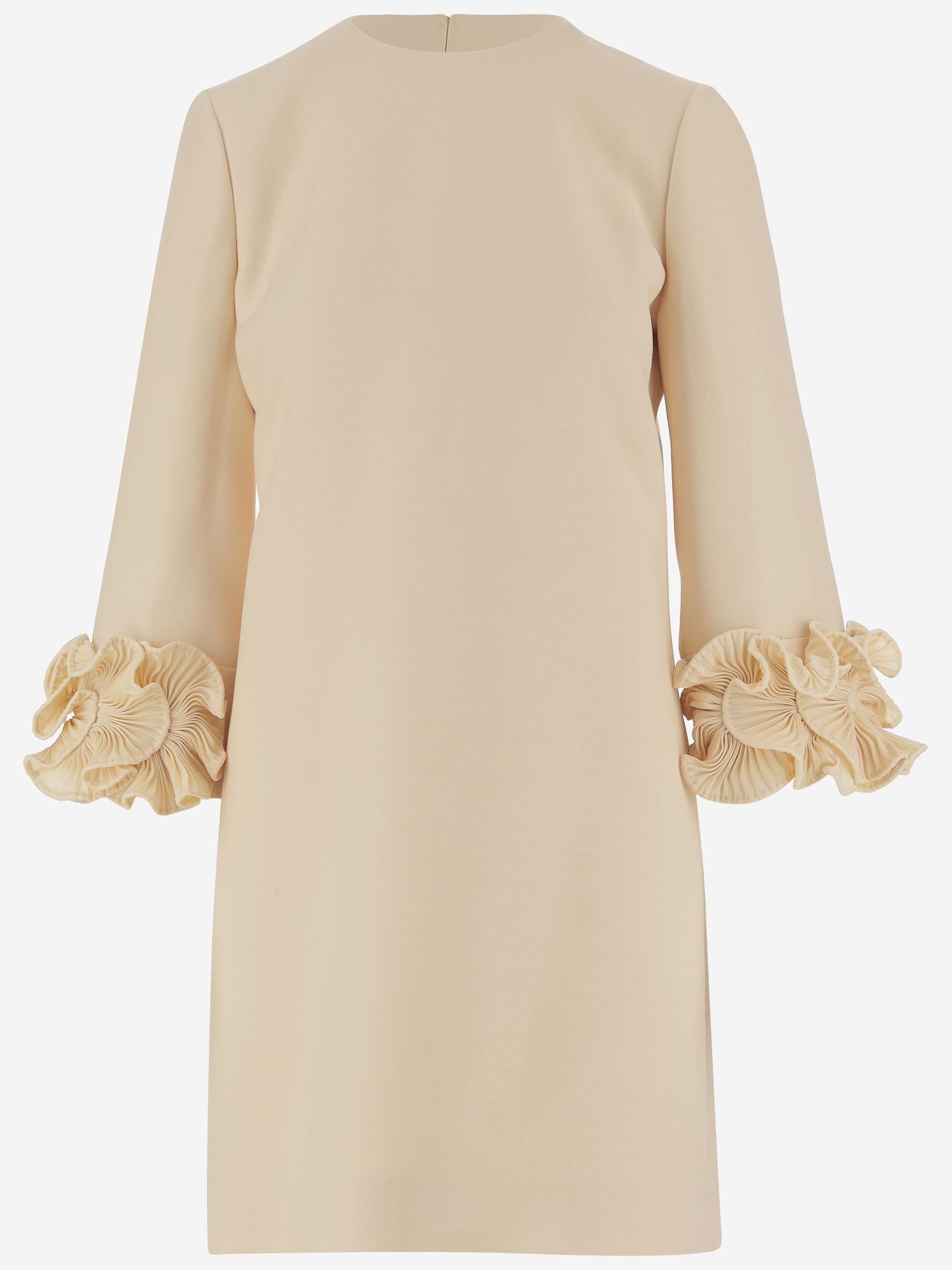 ABITO CORTO IN CREPE COUTURE