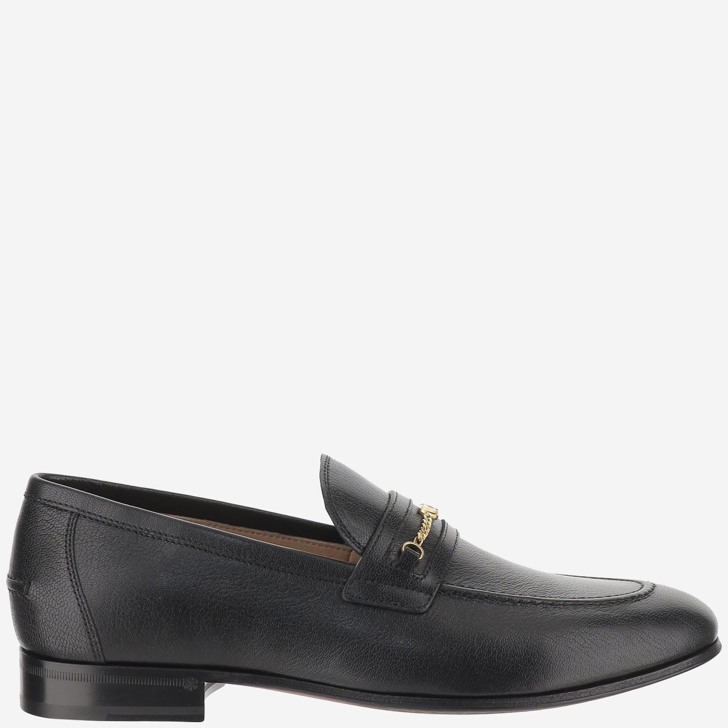 MOCASSINI IN PELLE VLOGO