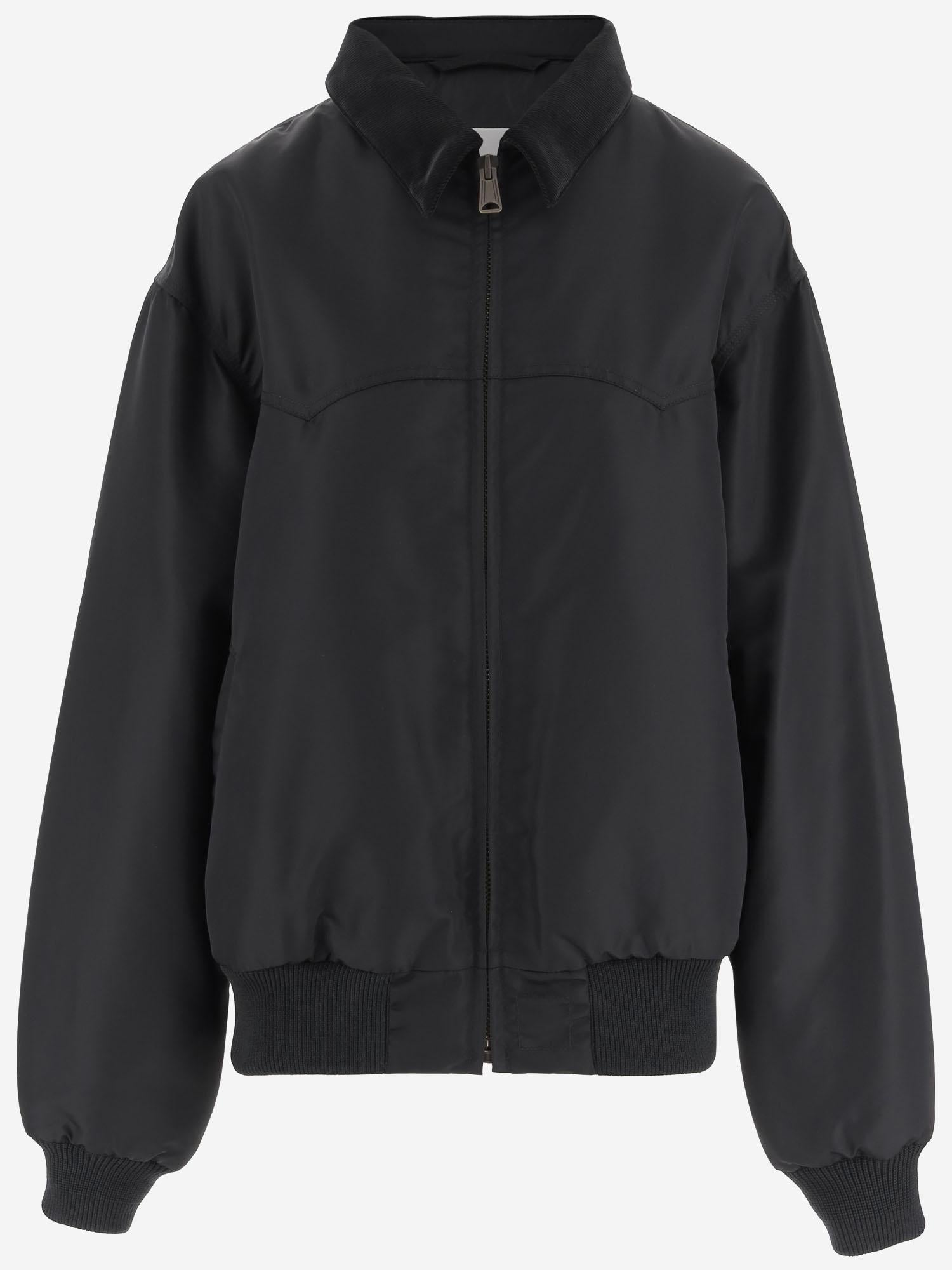 GIACCA CON COLLETTO IN NYLON