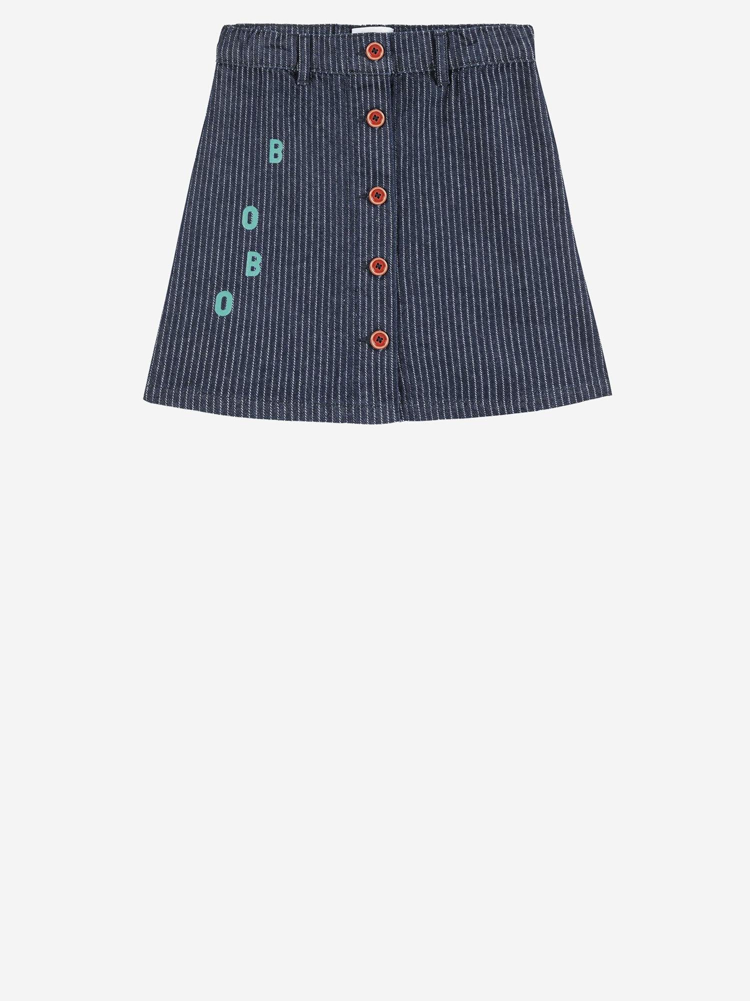 GONNA IN COTONE A RIGHE