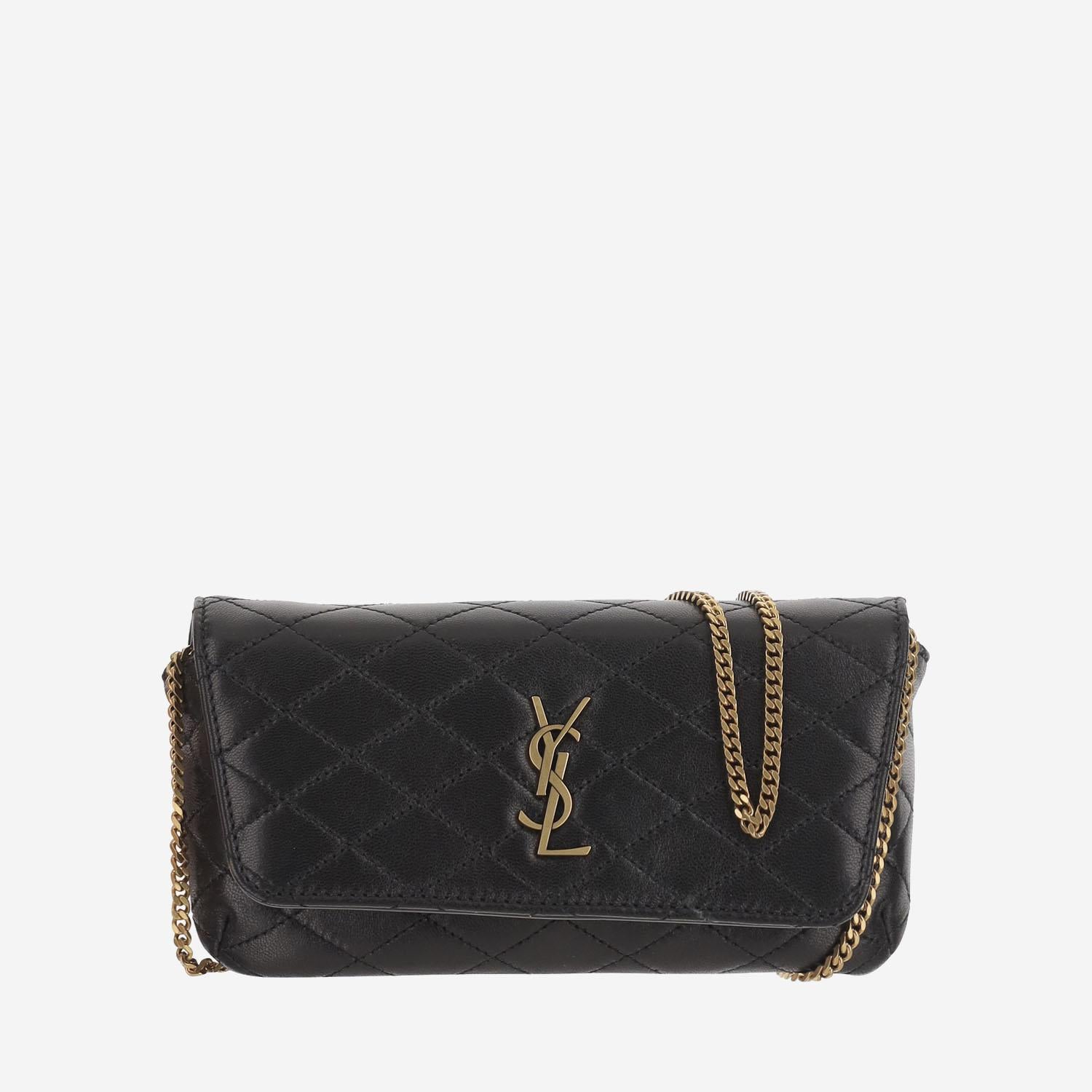 BORSA GABY TRAPUNTATA IN PELLE