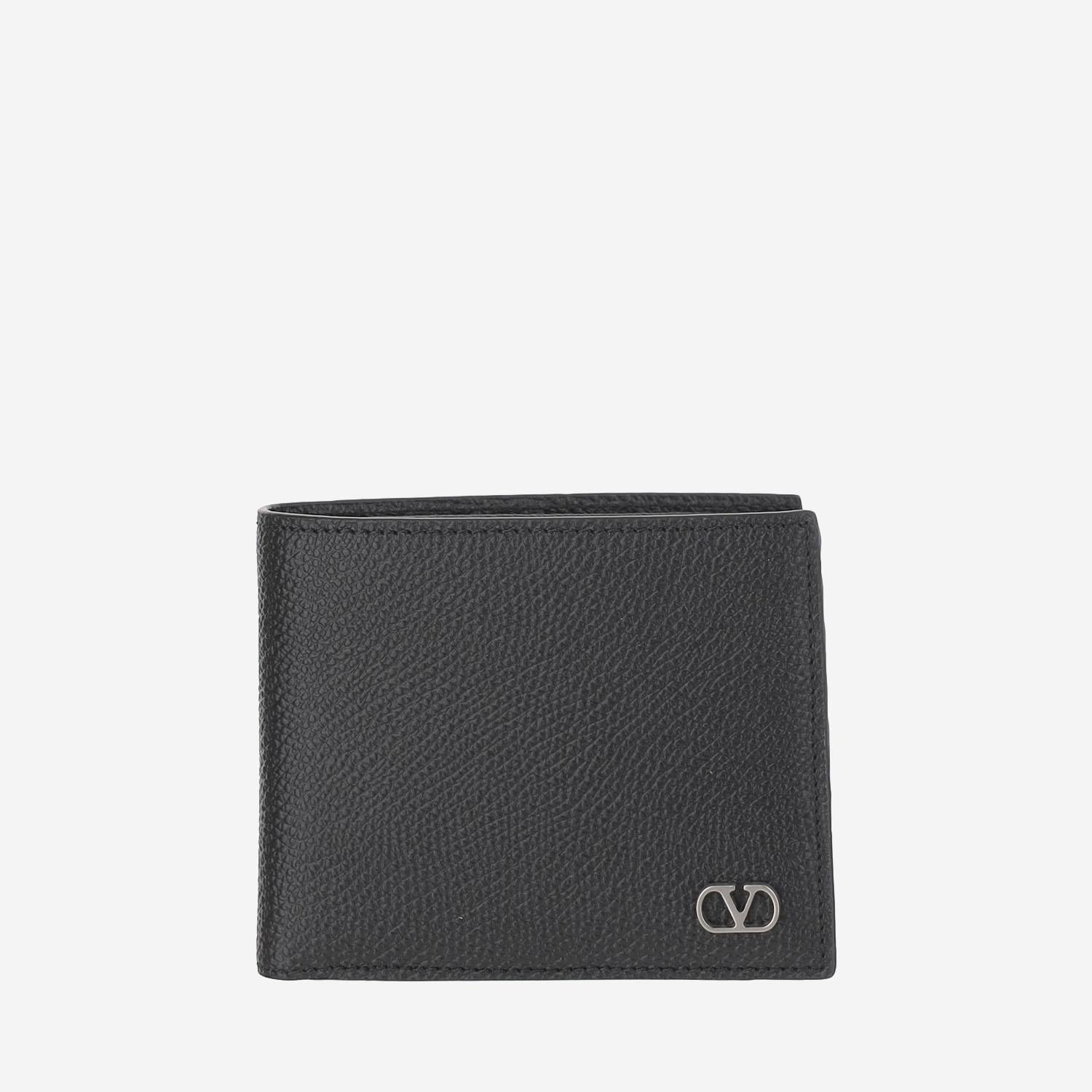 PORTAFOGLIO VLOGO SIGNATURE IN PELLE