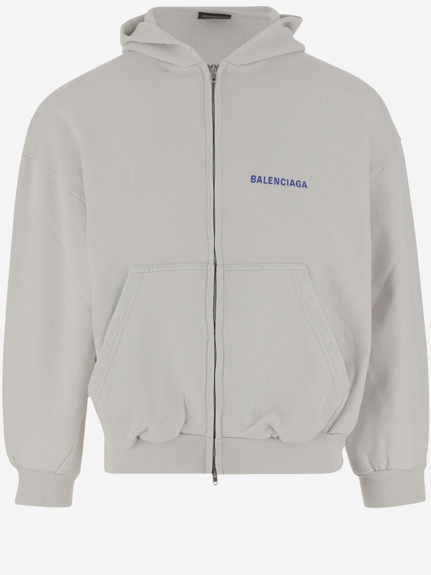 FELPA CON CAPPUCCIO IN CTONOE CON LOGO