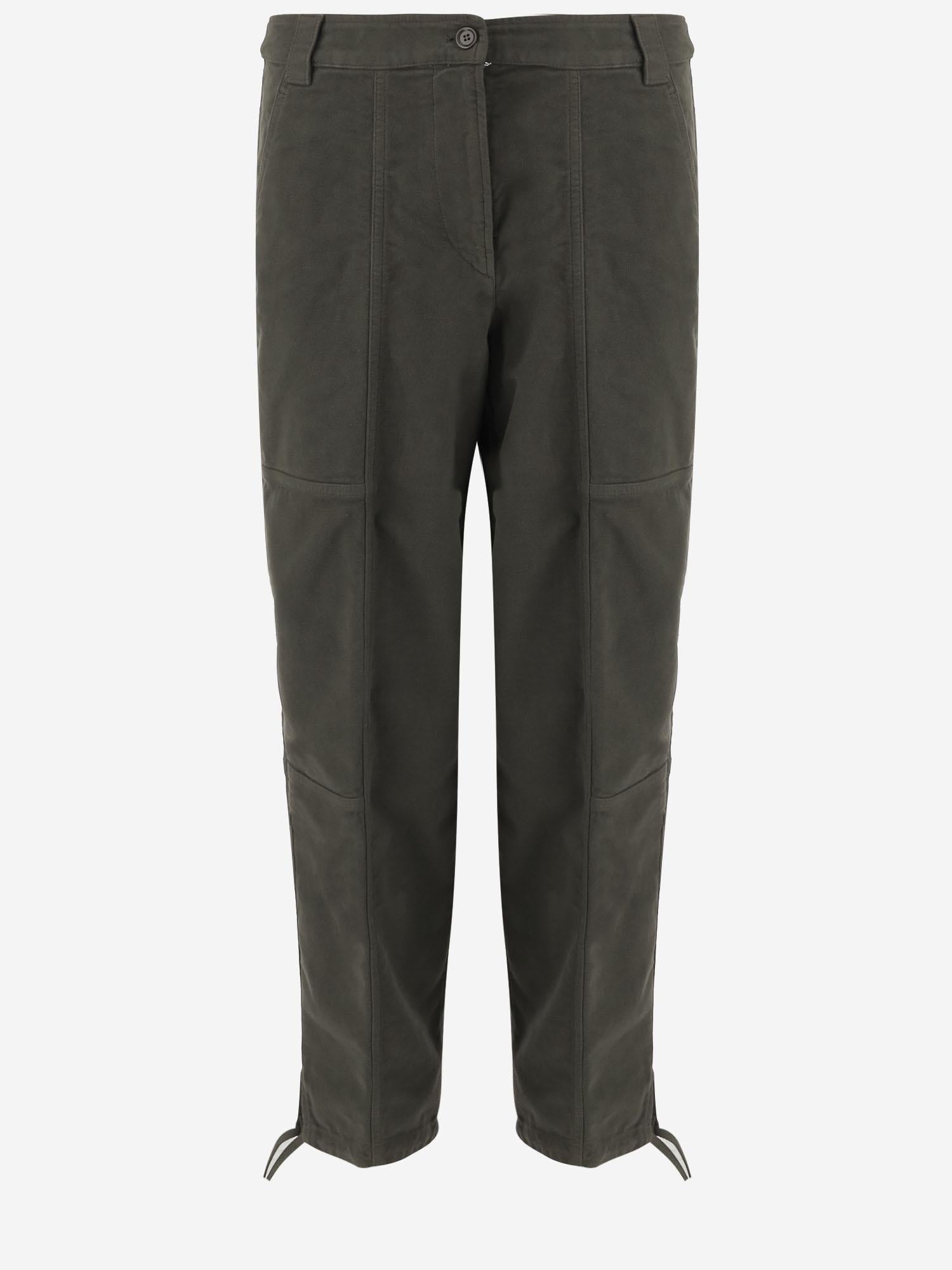 PANTALONI IN COTONE STRETCH