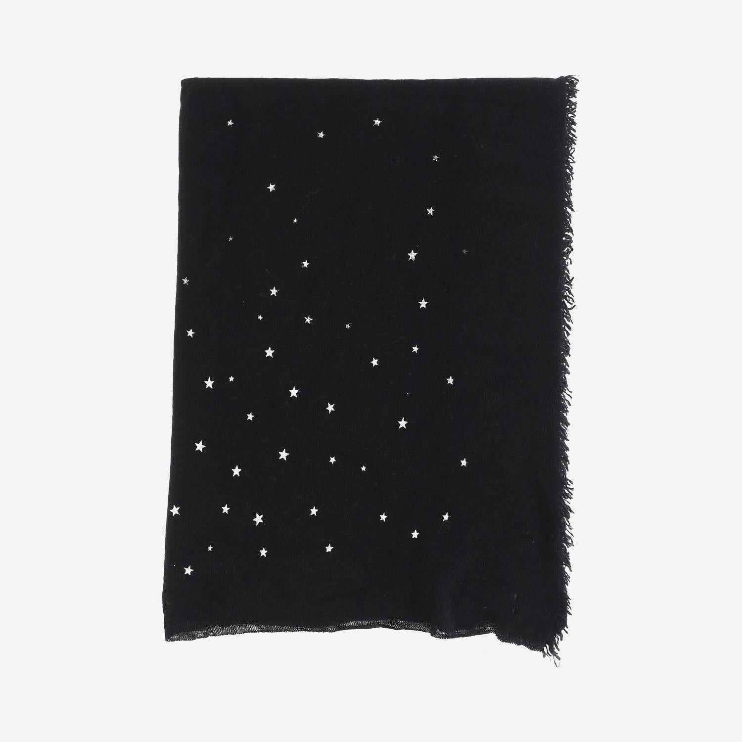 SCIARPA STELLANTE IN MISTO CASHMERE