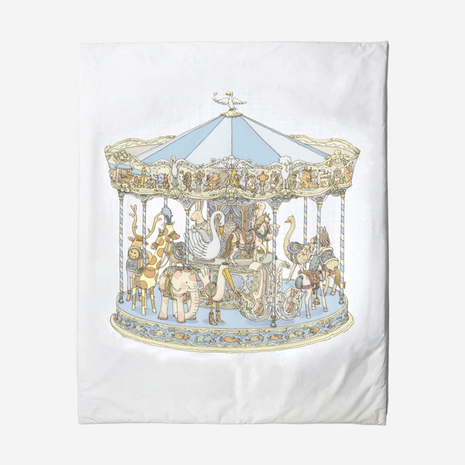 COPERTA IN COTONE CON STAMPA