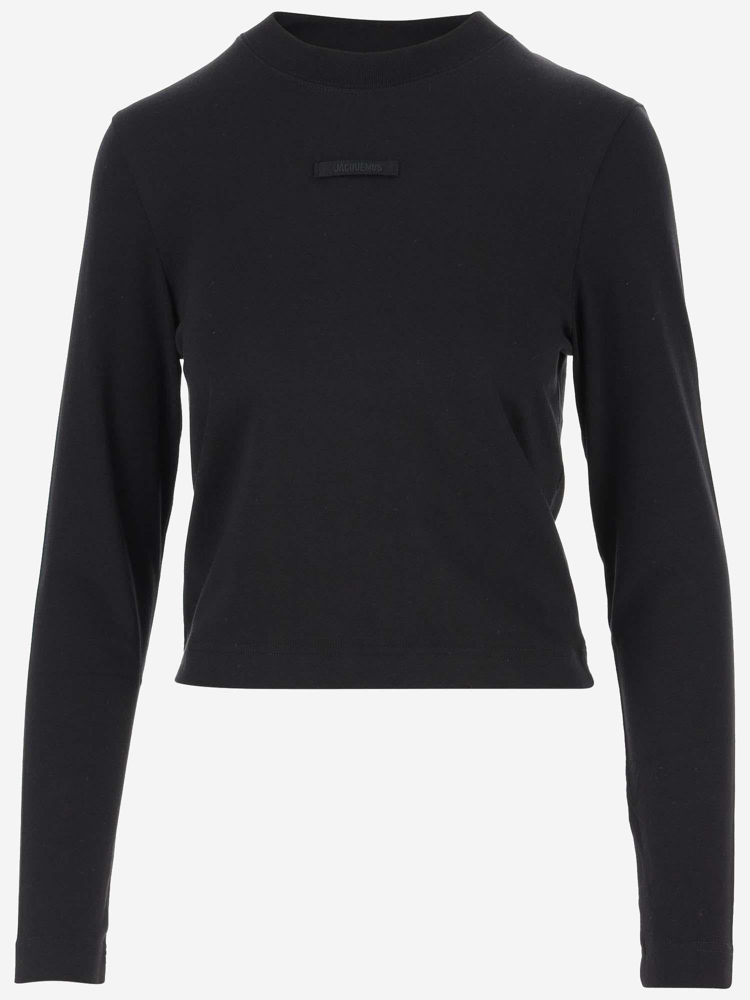 LE T-SHIRT GROS GRAIN MANCHES LONGUES