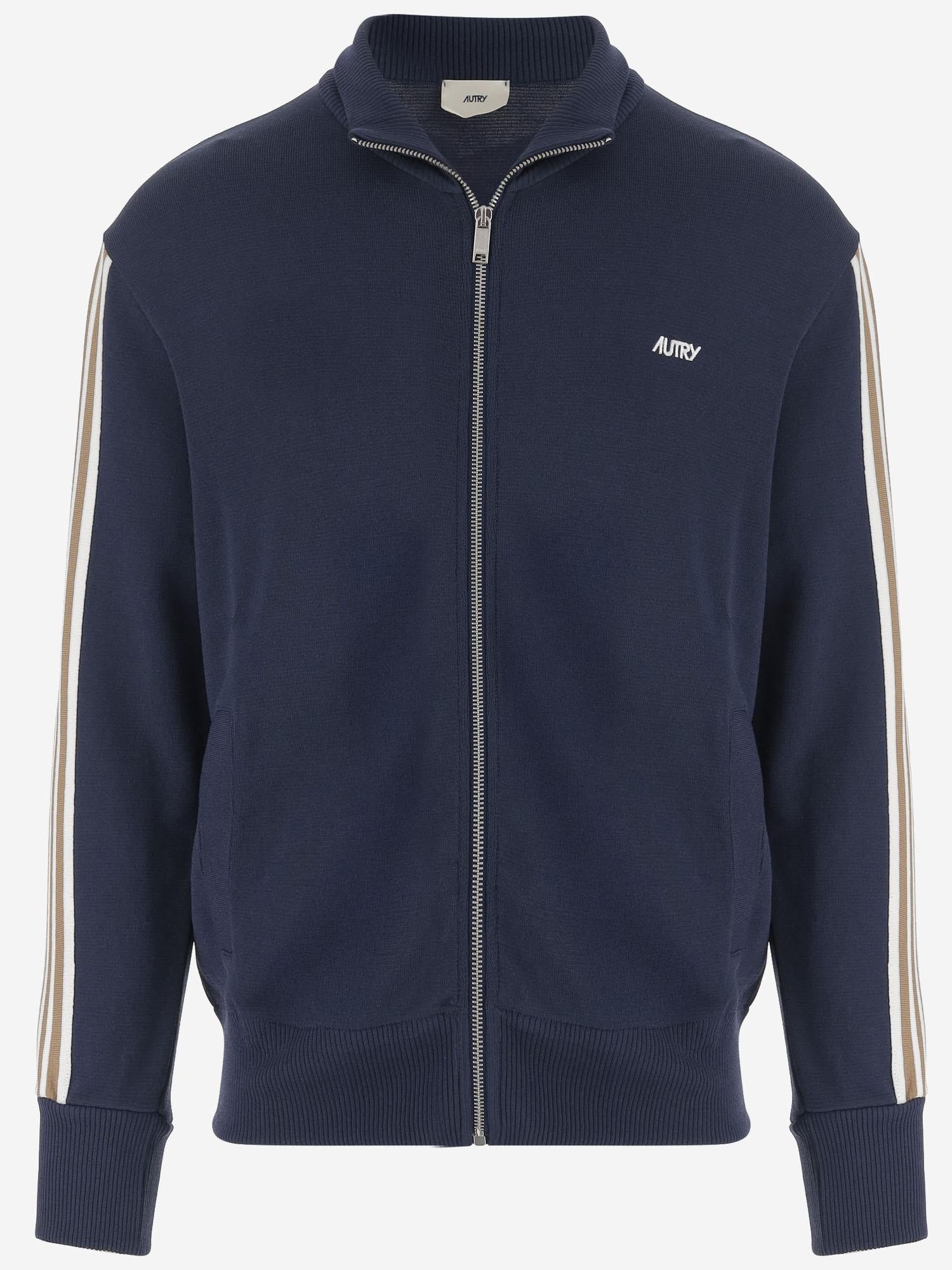 GIACCA IN MISTO VISCOSA CON LOGO