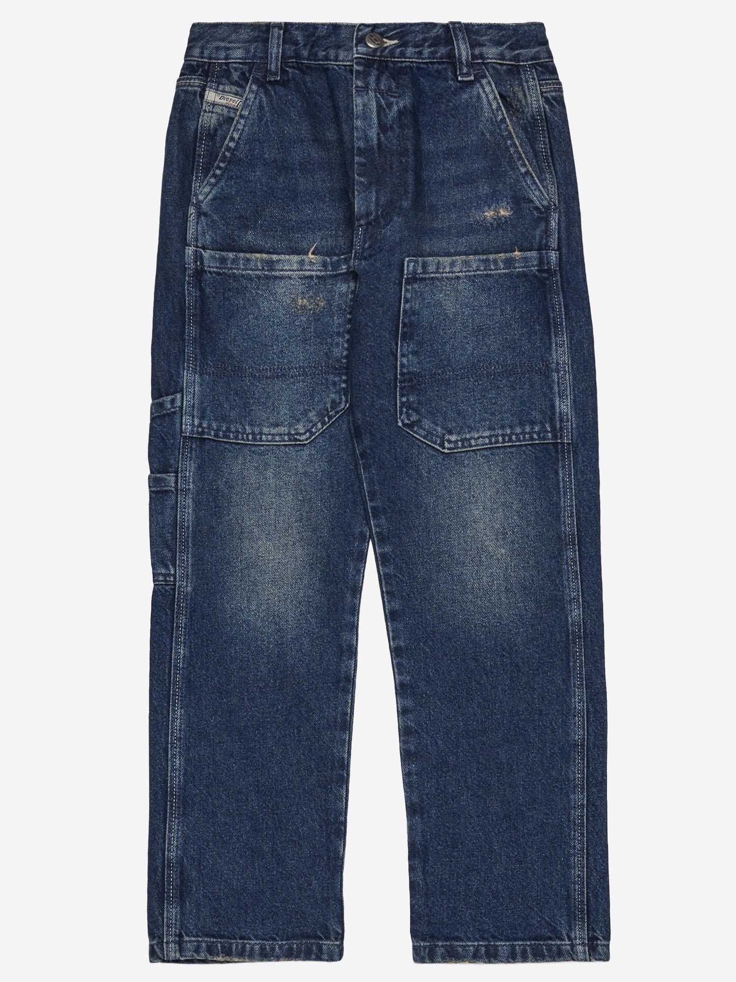 JEANS IN DENIM DI COTONE STRETCH