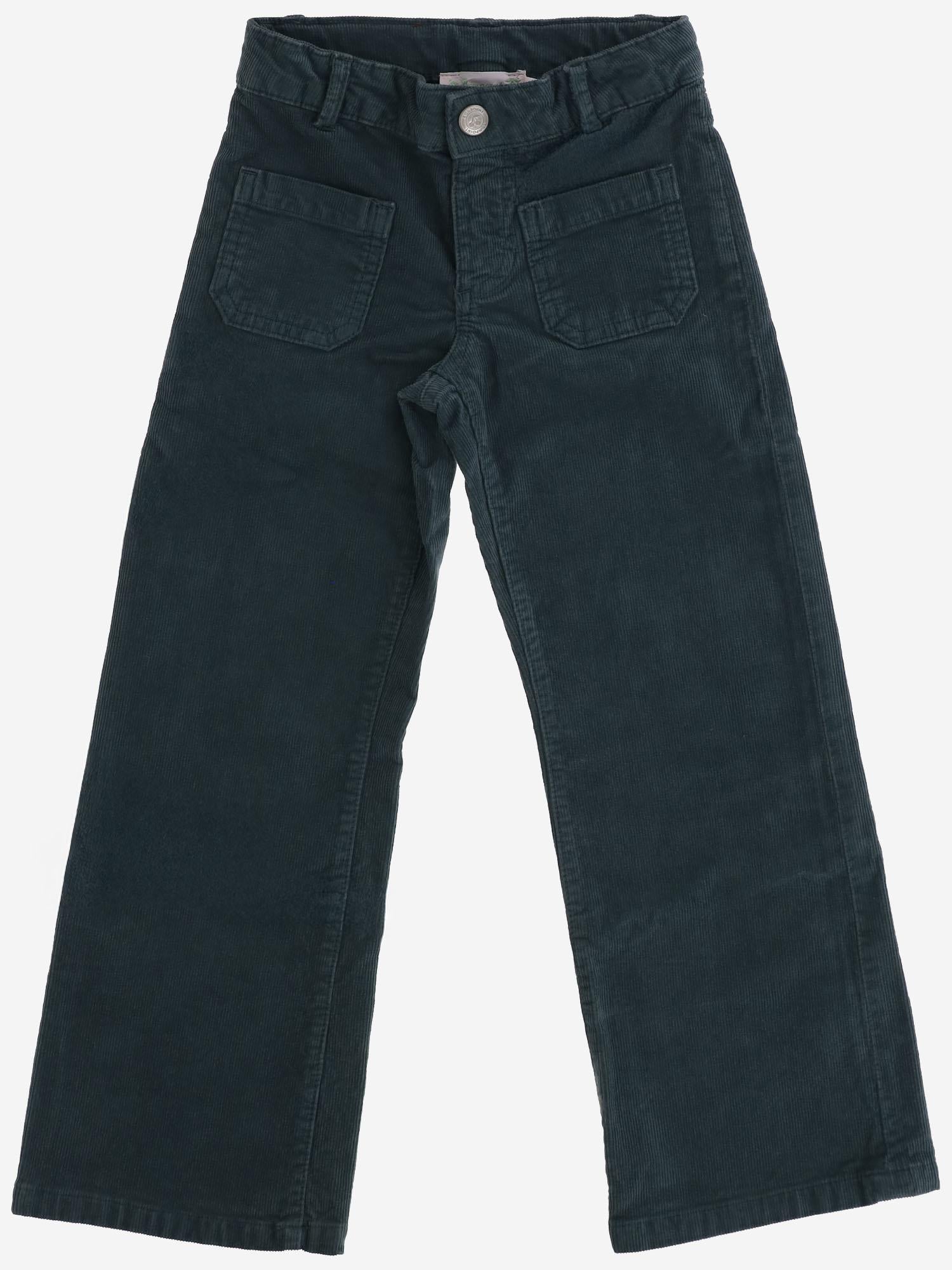 PANTALONI IN VELLUTO DI COTONE STRETCH