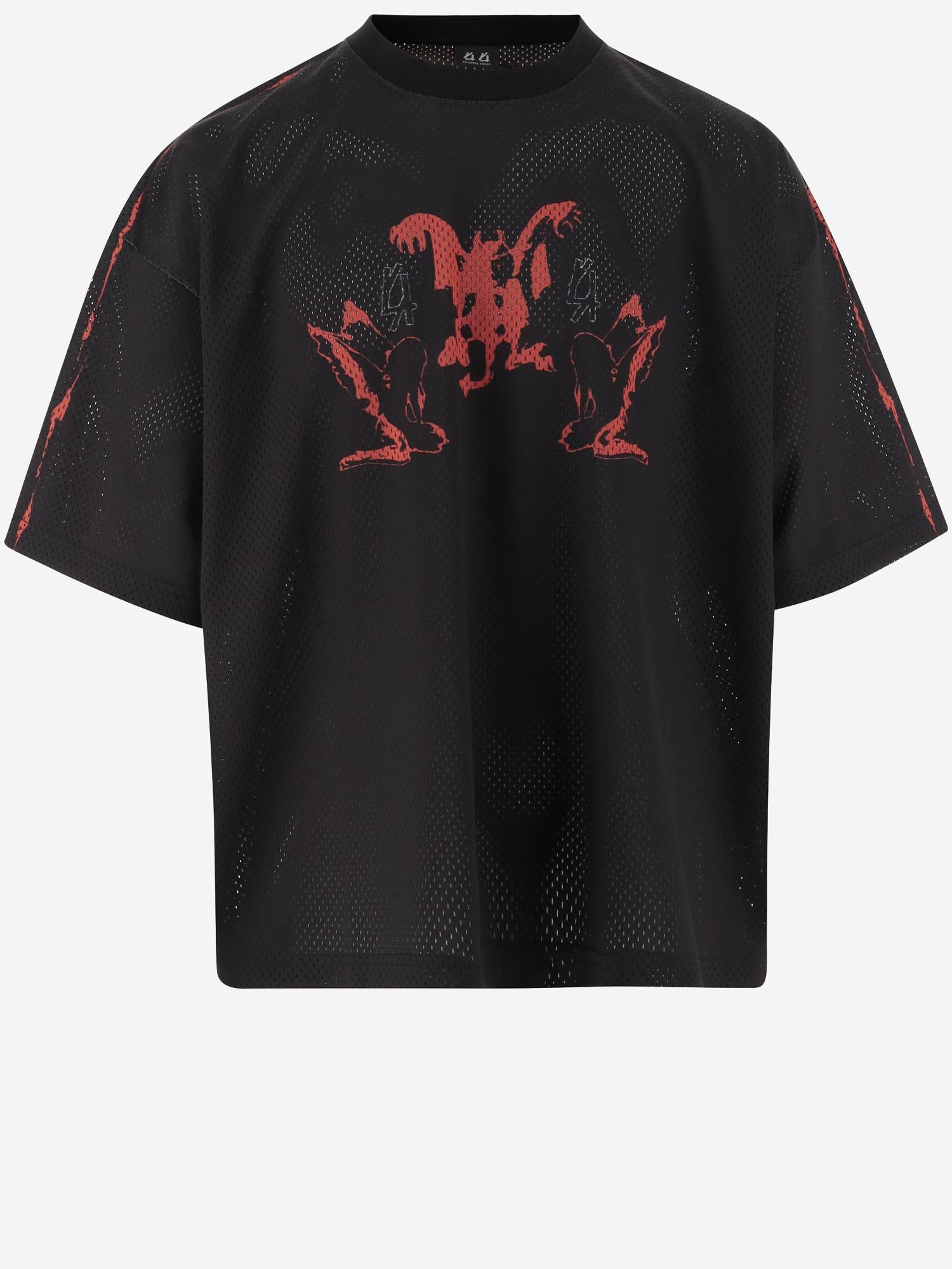 T-SHIRT SOCCER IN NYLON CON STAMPA