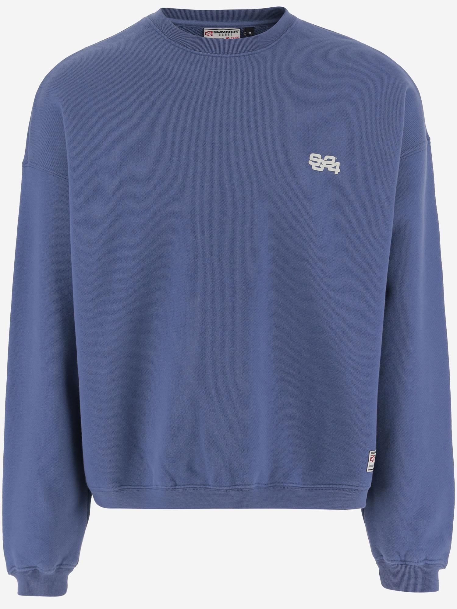 FELPA IN COTONE CON LOGO