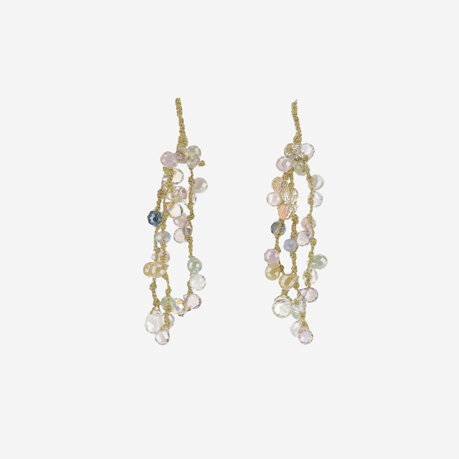 Orecchini con cristalli