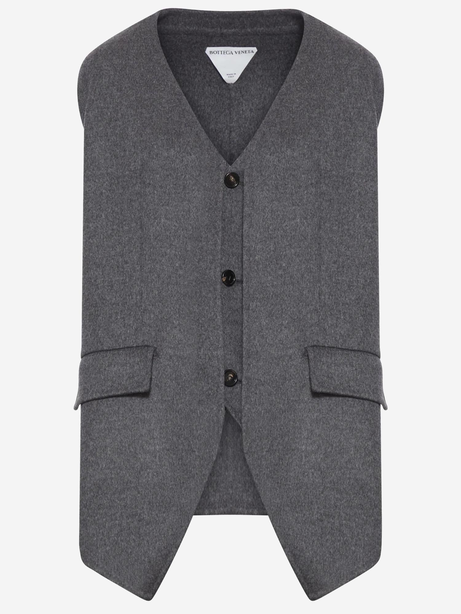 GILET MULTISTRATO IN LANA