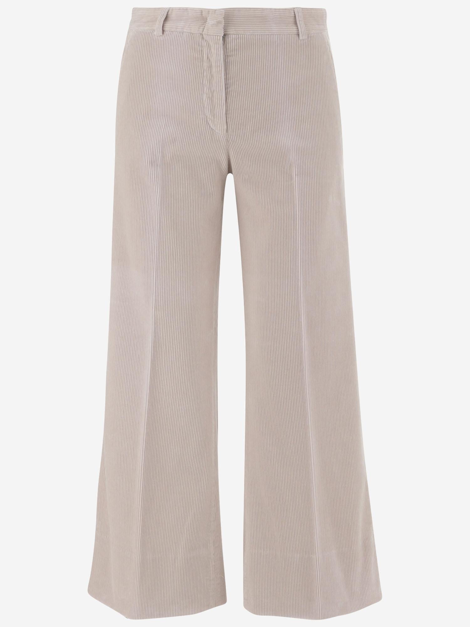 PANTALONI MELODY IN COTONE STRETCH