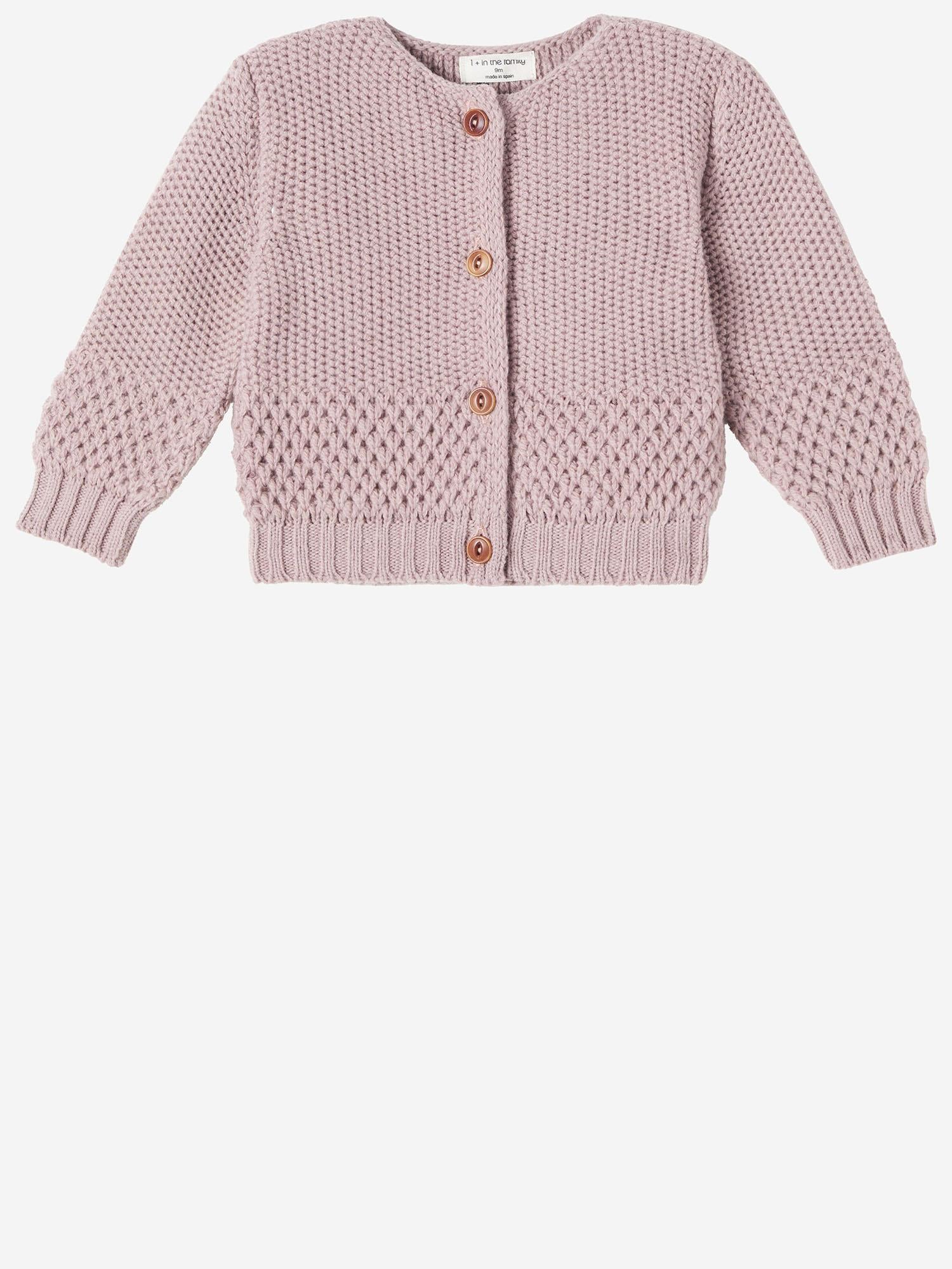CARDIGAN MALENE IN LANA E ACRILICO