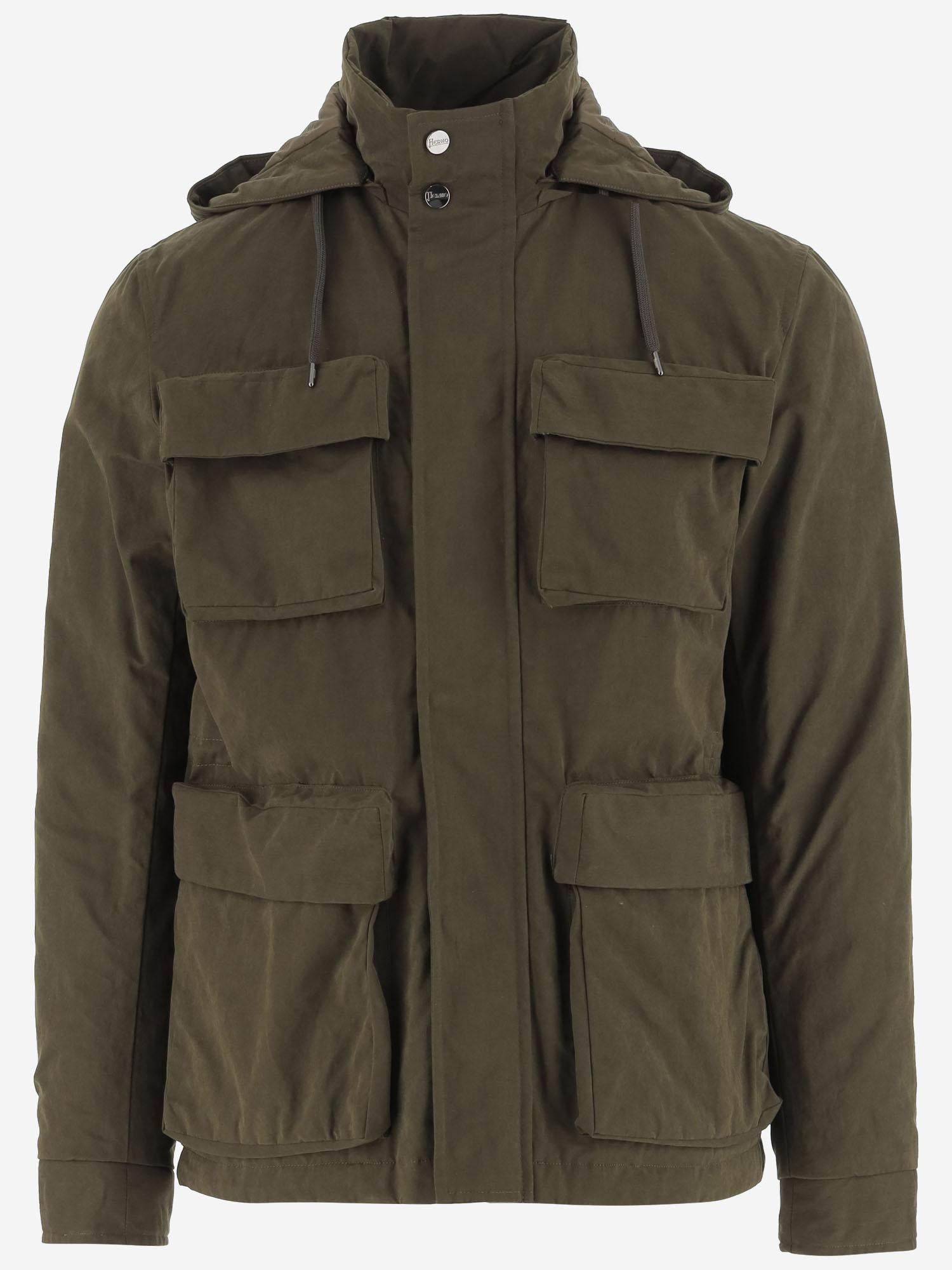 GIUBBOTTO IN MISTO COTONE