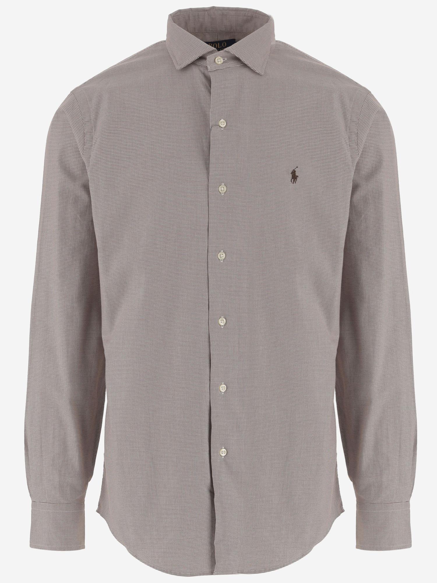 CAMICIA IN COTONE CON LOGO