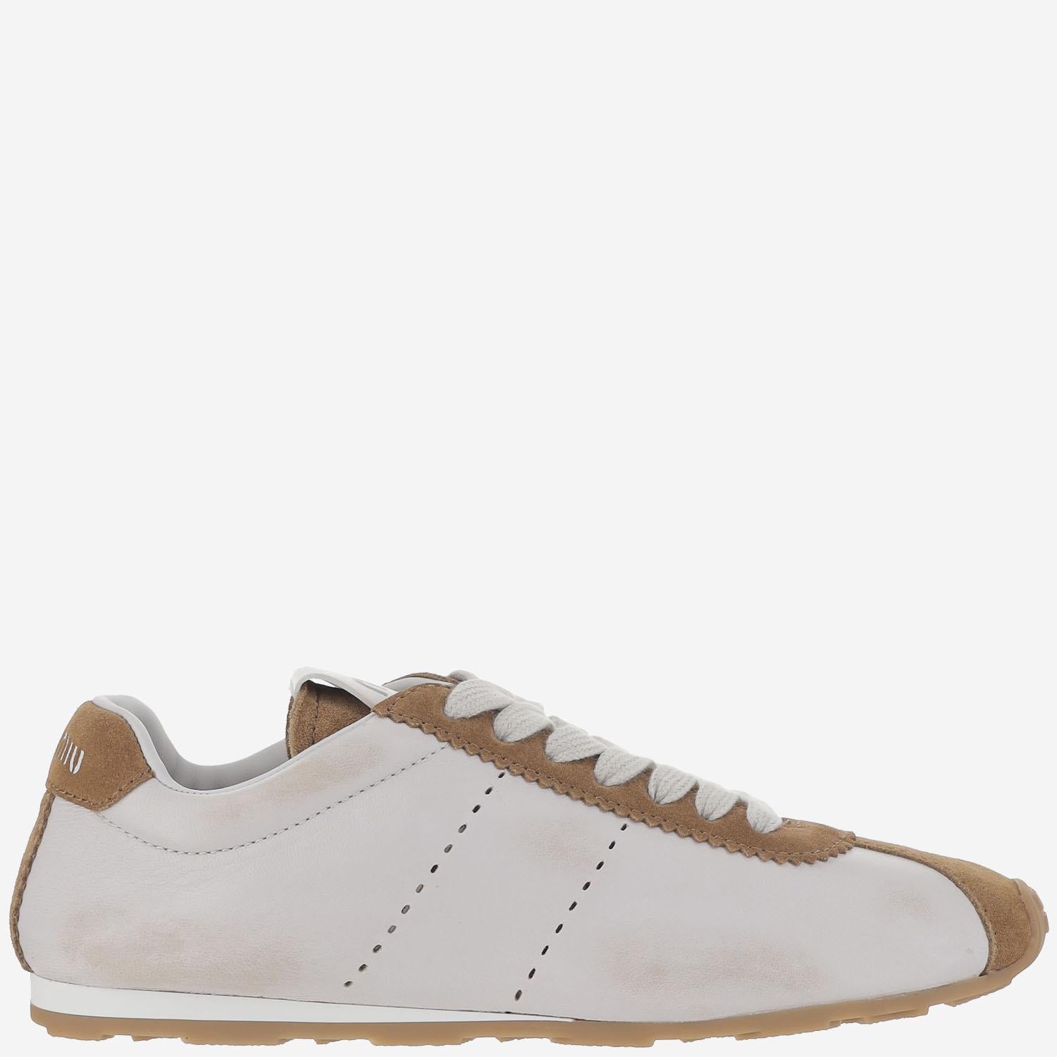 SNEAKERS PLUME IN NAPPA