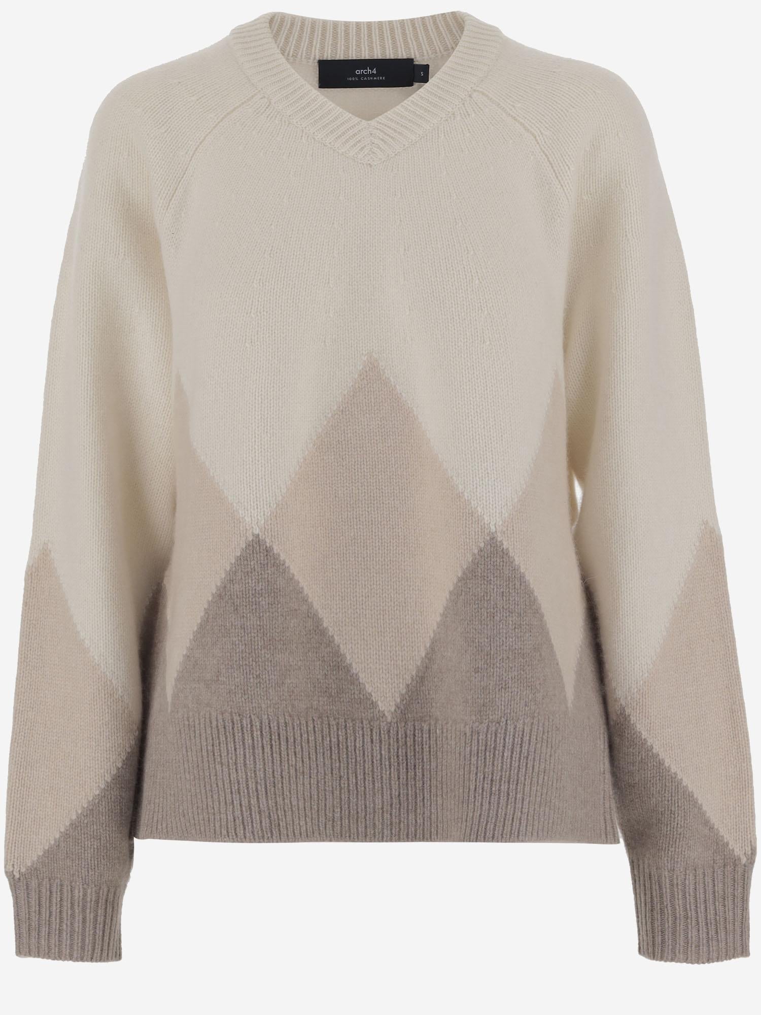 MAGLIONE IN CASHMERE CON SFUMATURE