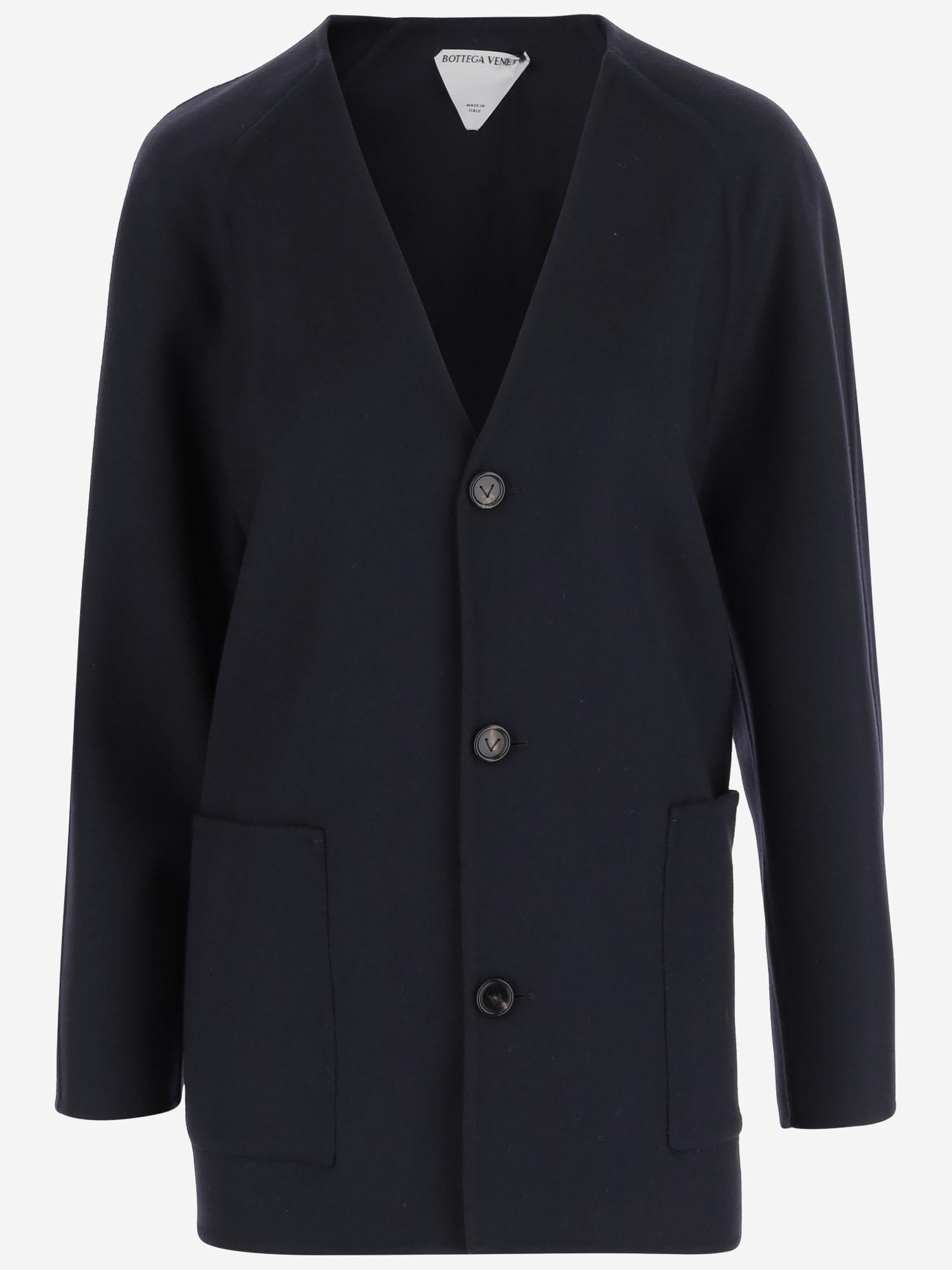 CARDIGAN IN LANA CON BOTTONI