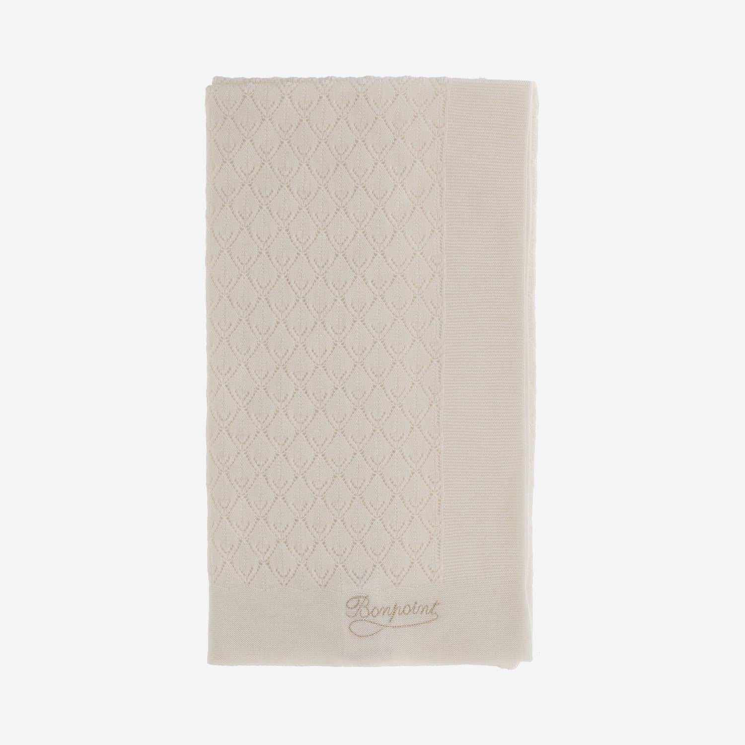 FOULARD IN MISTO LANA CON LOGO