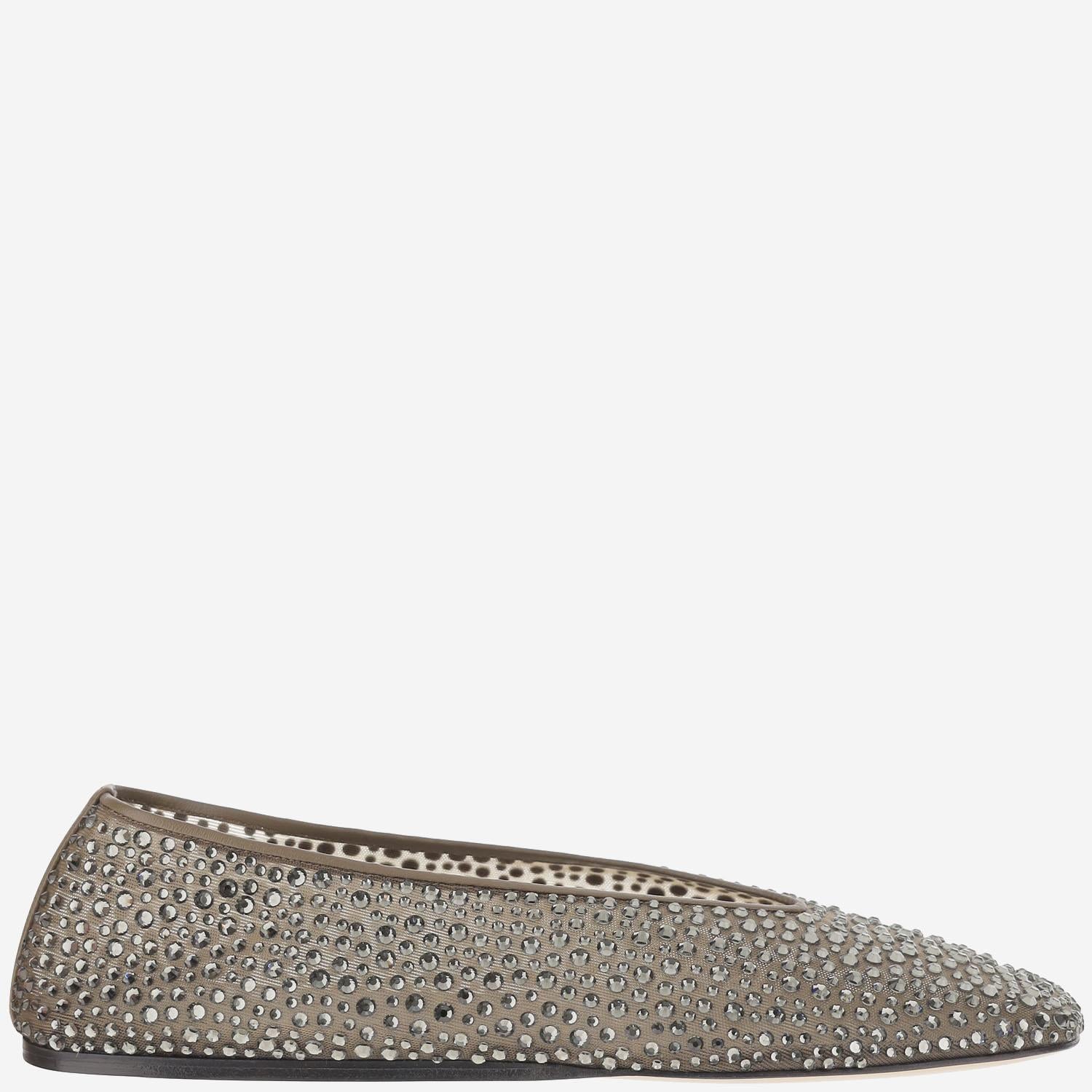 BALLERINE LUNA CON RETE E CRISTALLI