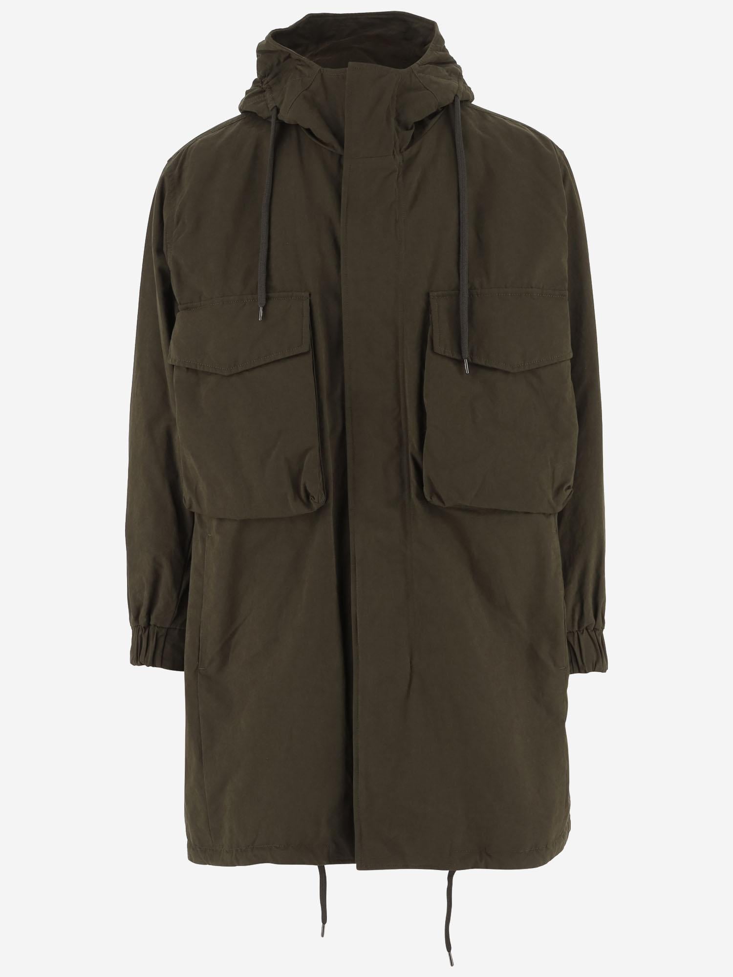 PARKA IN MISTO COTONE