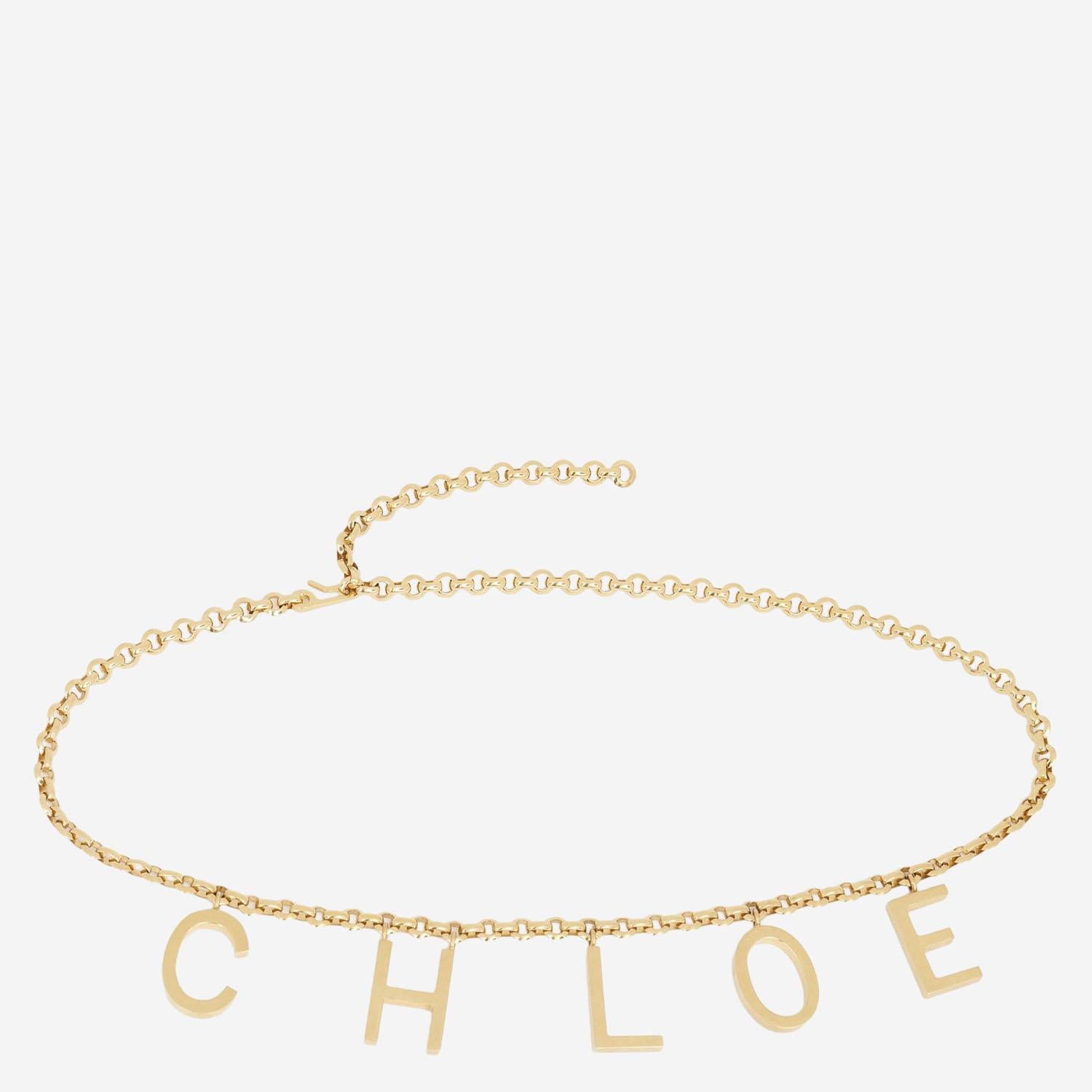 CINTURA A CATENA CON LOGO