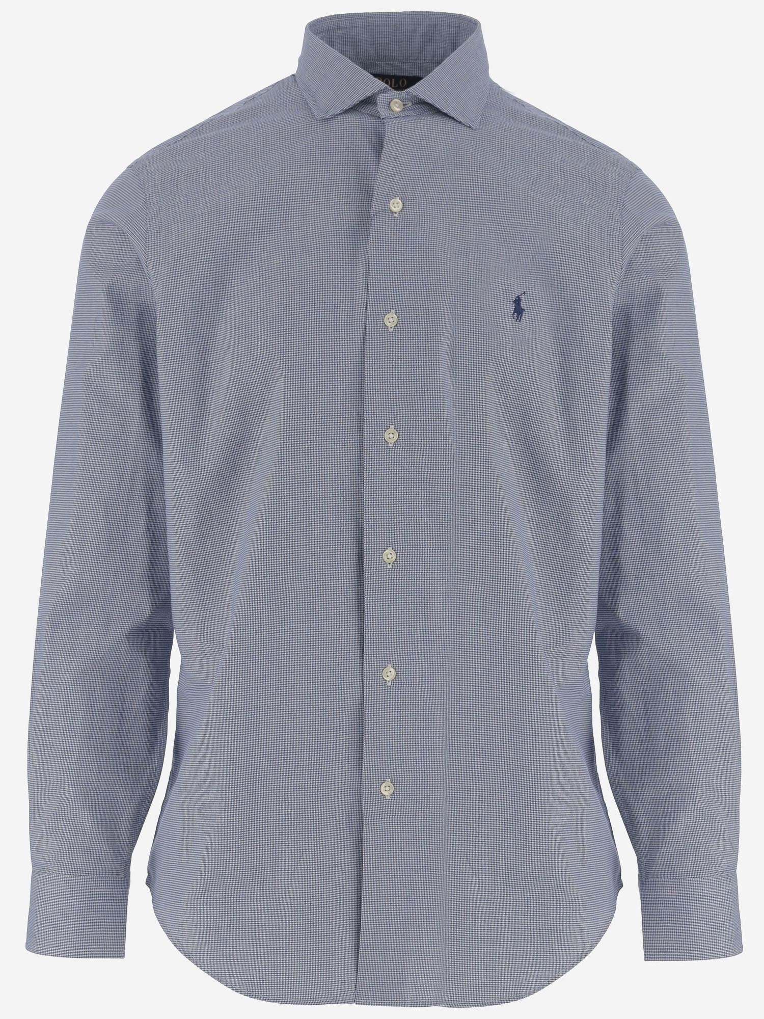 CAMICIA IN COTONE CON LOGO