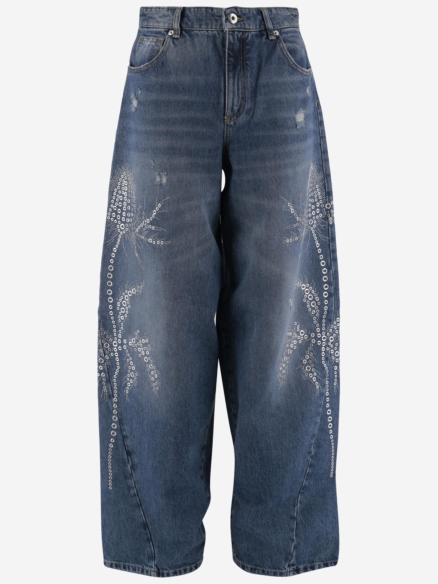 jEANS effetto lavato con palme