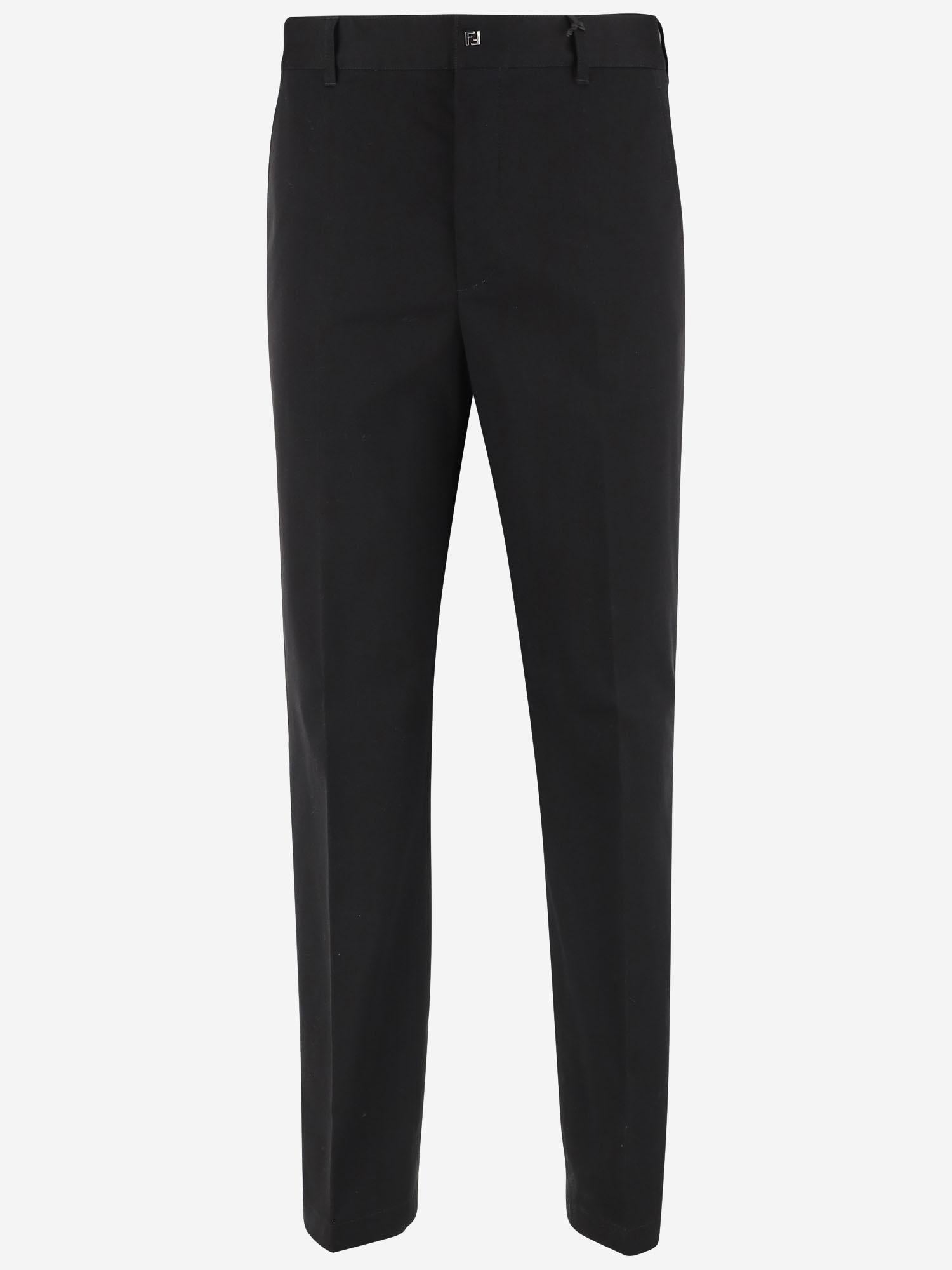 PANTALONI IN COTONE STRETCH