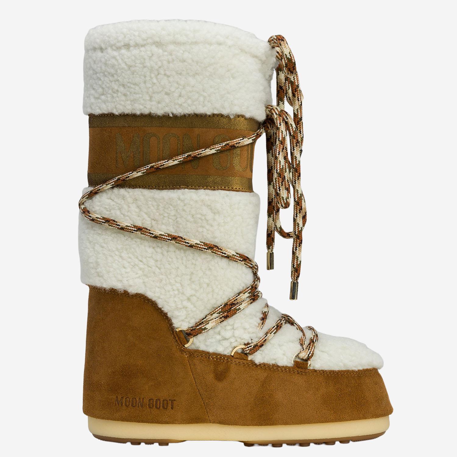 STIVALI ALTI ICON IN SHEARLING