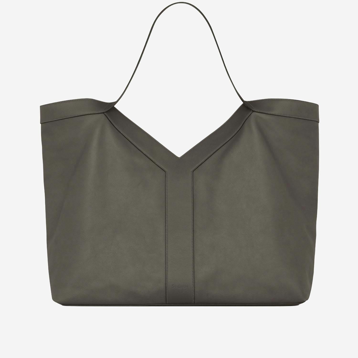 BORSA TOTE Y GRANDE IN PELLE