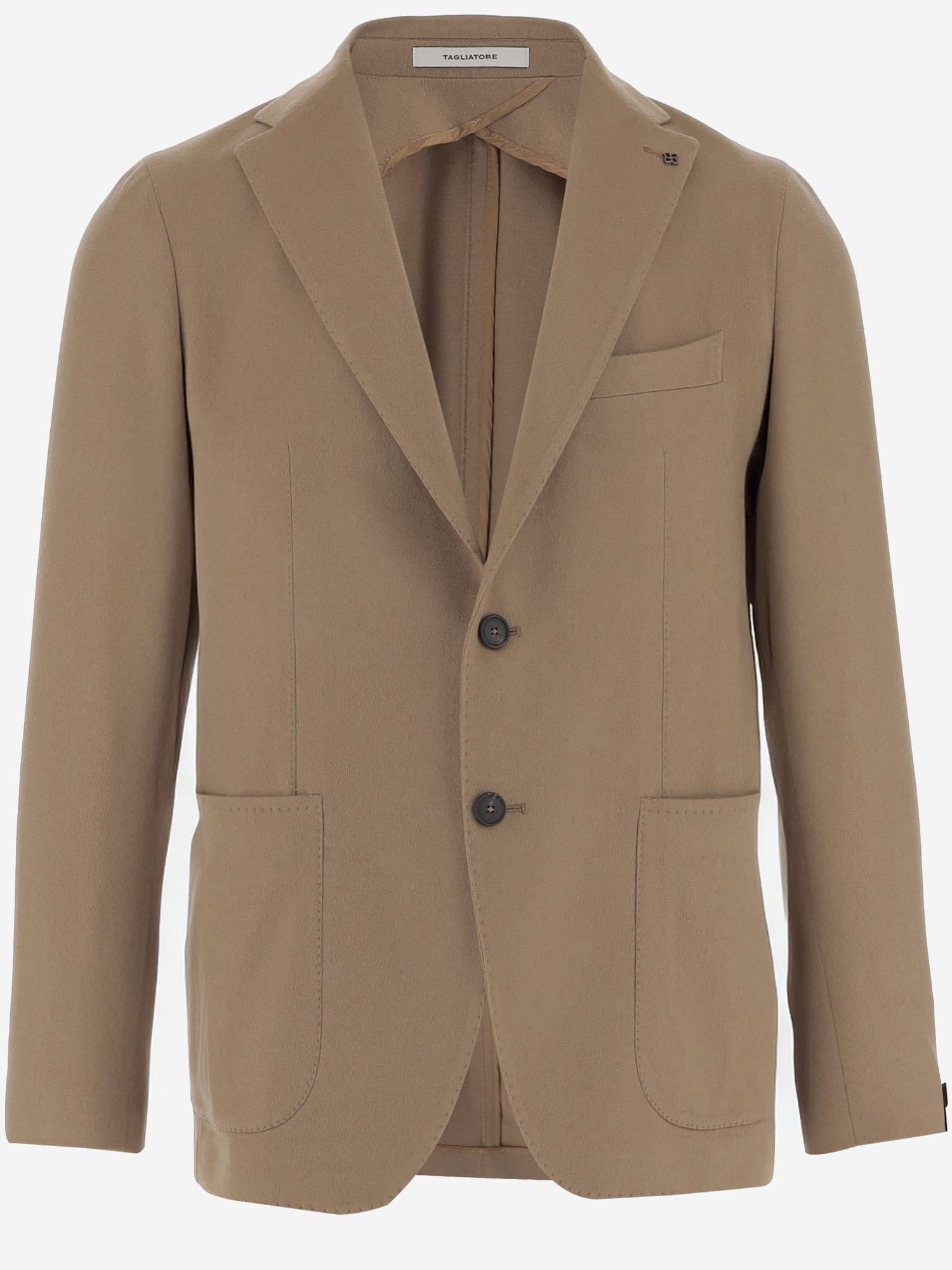 GIACCA MONOPETTO IN CASHMERE