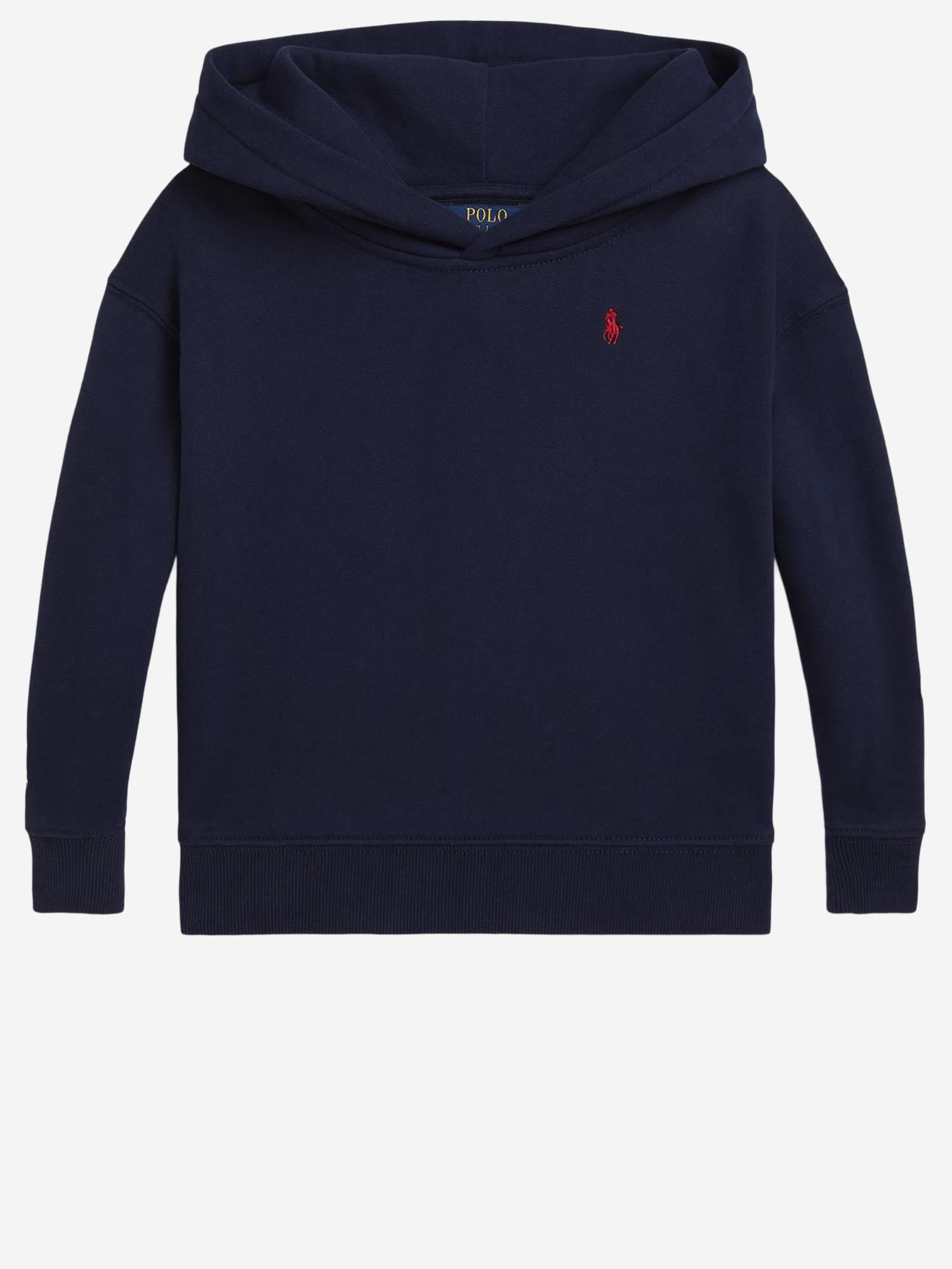 FELPA IN MISTO COTONE CON LOGO