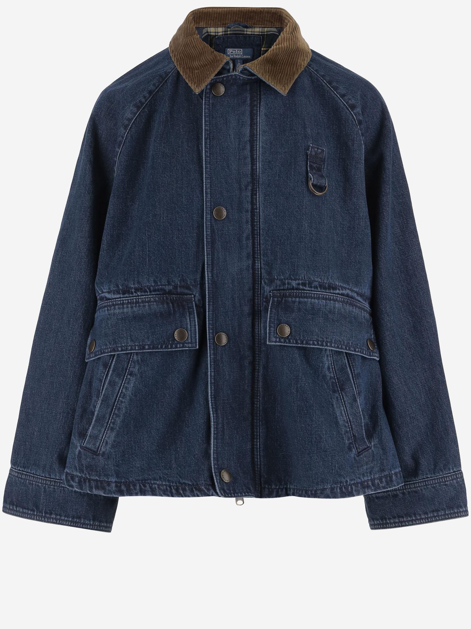 GIACCA IN DENIM DI COTONE