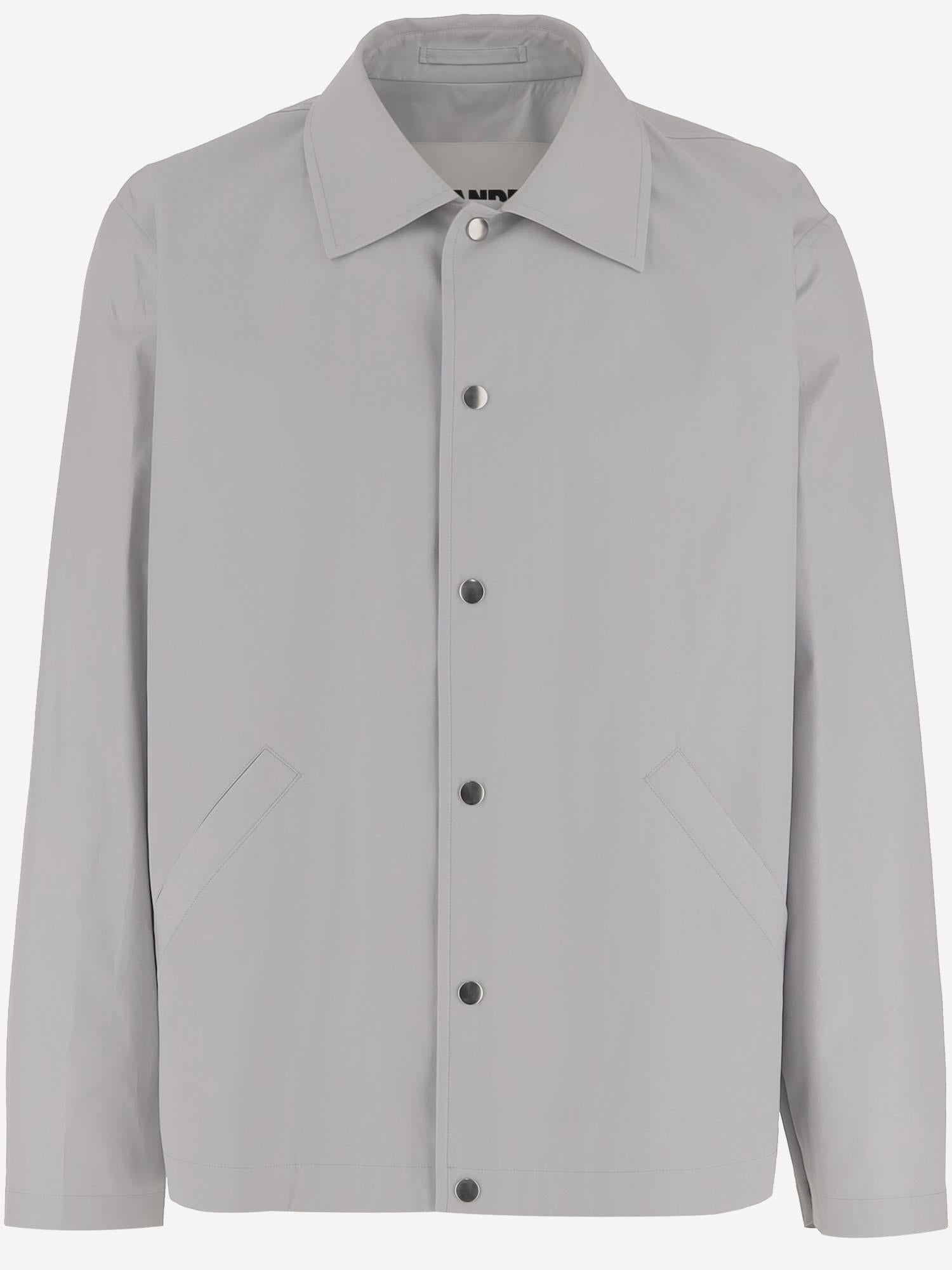 GIACCA IN COTONE CON LOGO