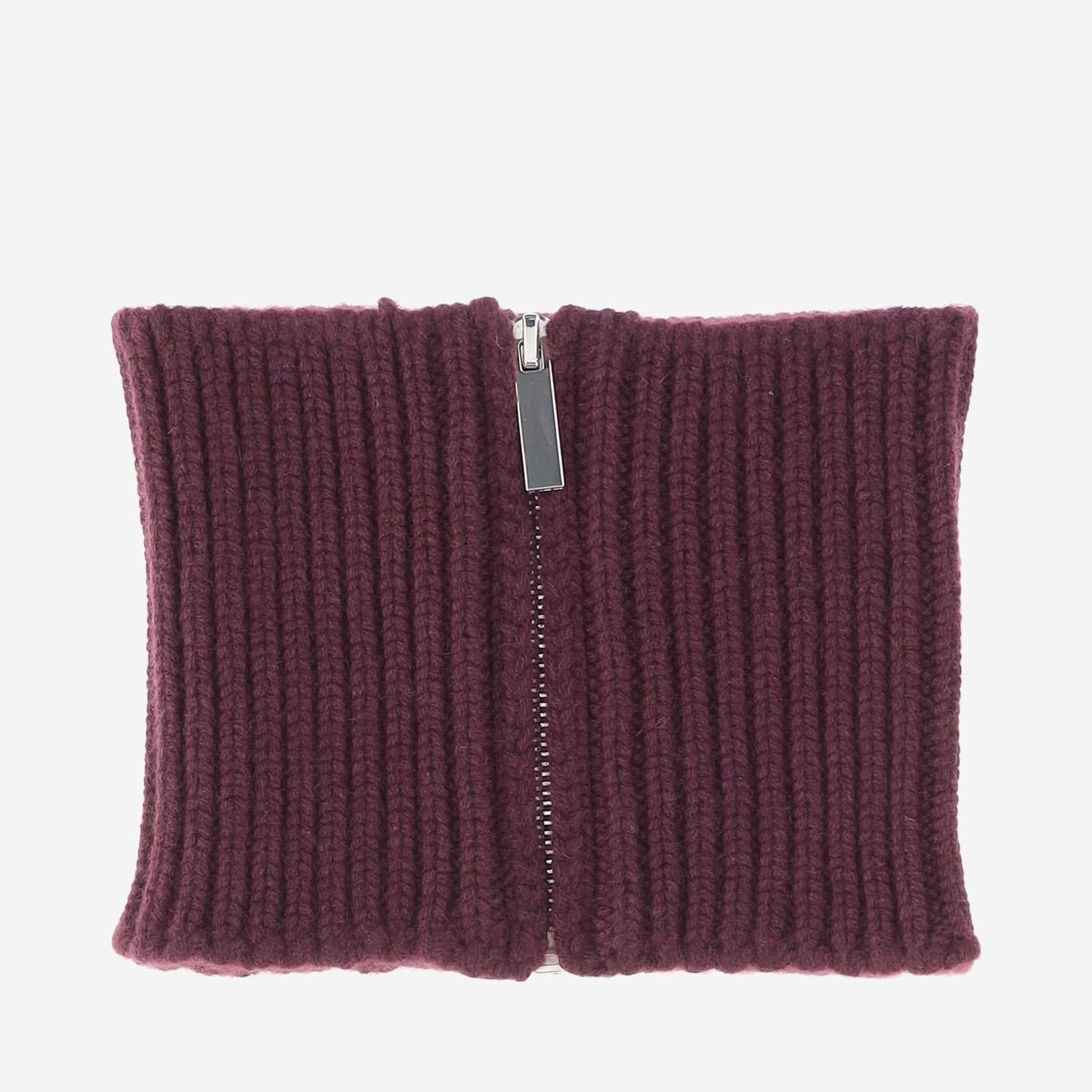 SCIARPA COLLETTO CASH IN MAGLIA DI CASHMERE