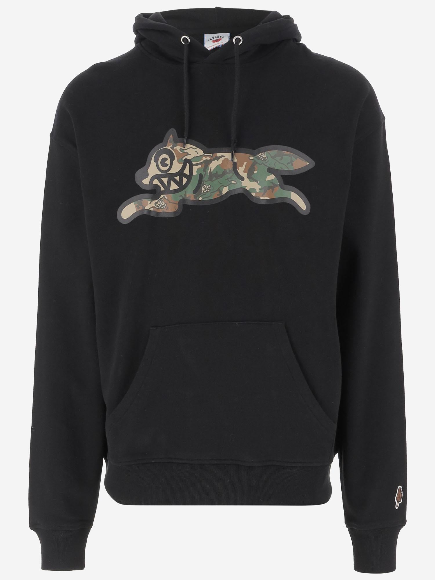 FELPA IN COTONE CON LOGO