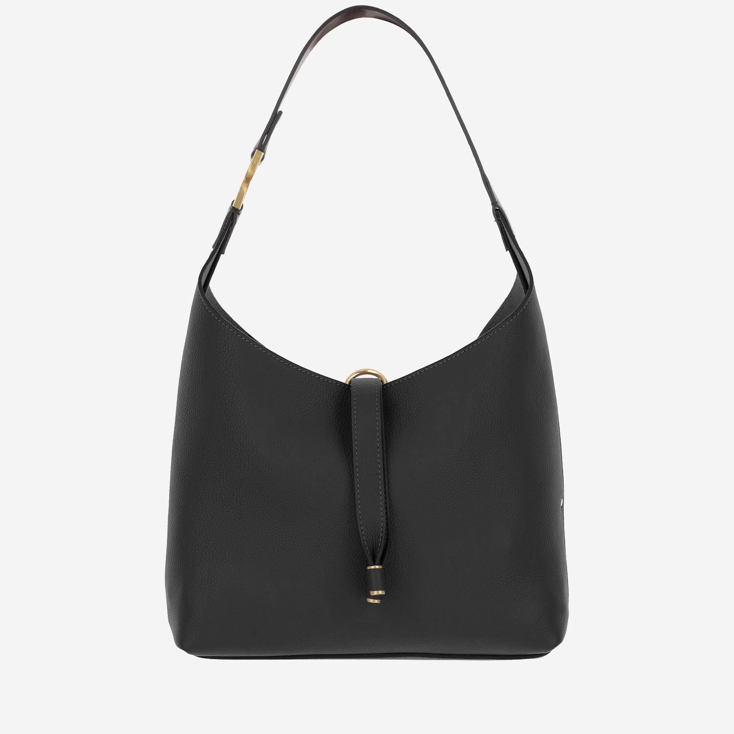 BORSA HOBO MARCIE PICCOLA IN PELLE GRANATA