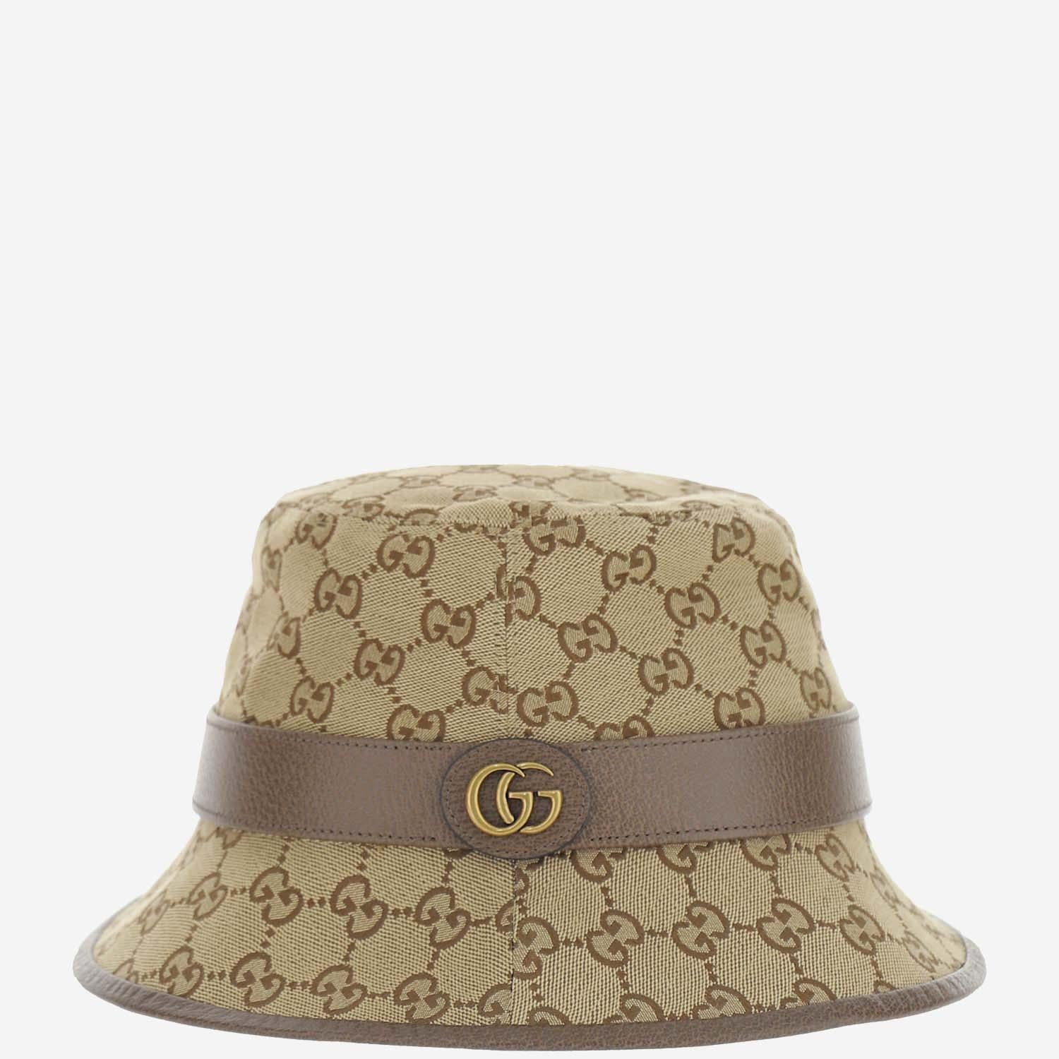 CAPPELLO FEDORA IN TESSUTO GG